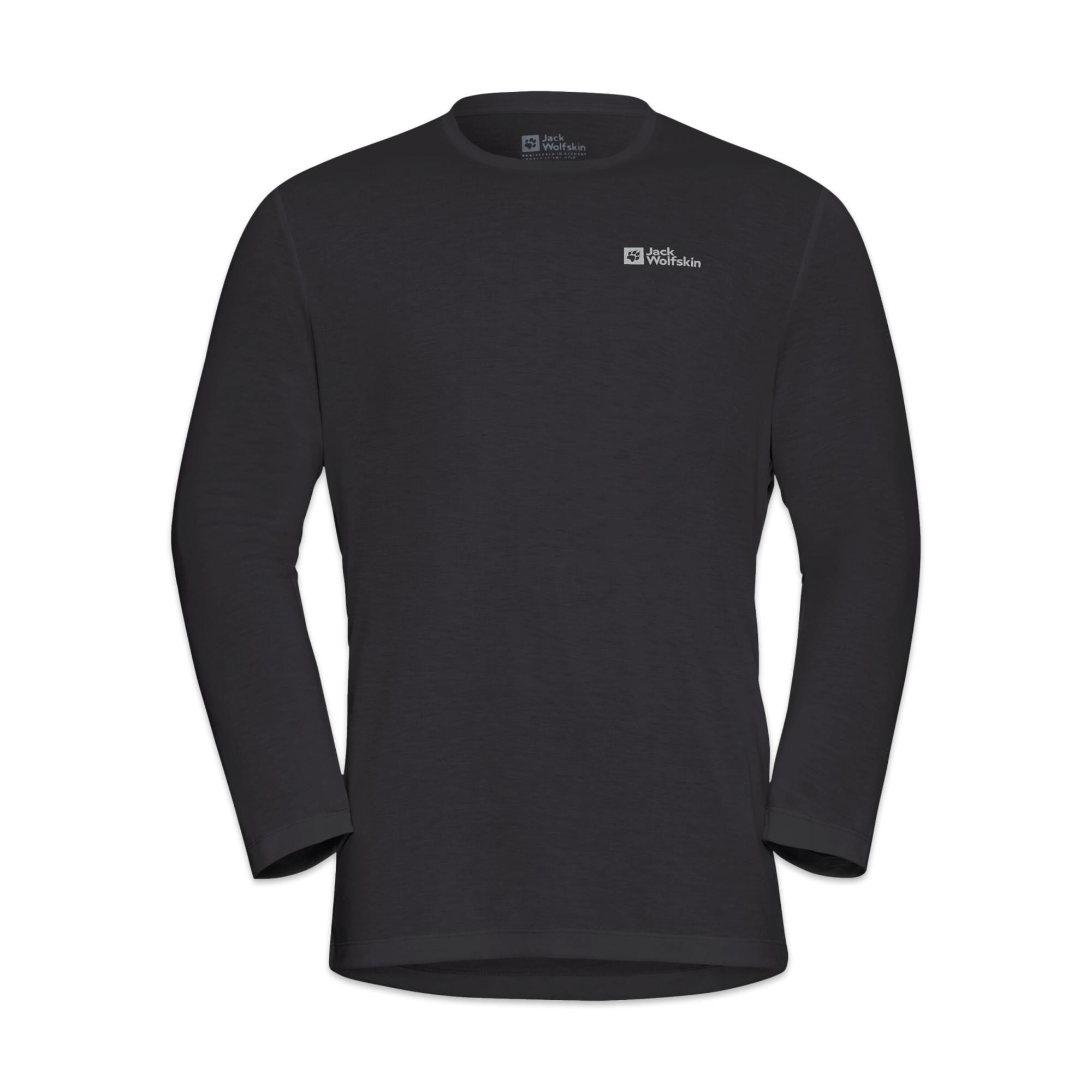 Jack Wolfskin A60291 Vonnan Ls T M Erkek T-Shirt