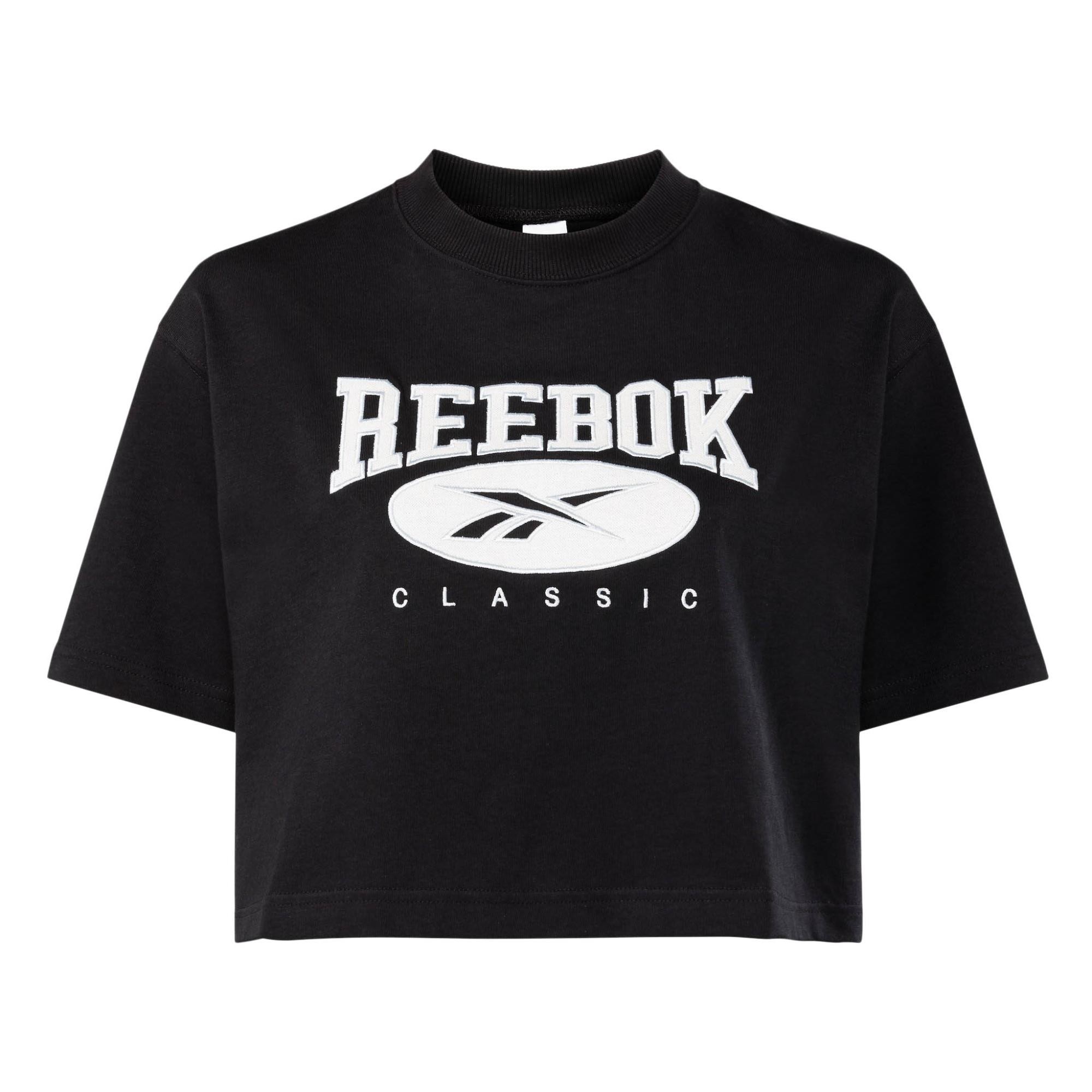 Reebok 100036314 Classics Big Logo Cropped Kadın T-Shirt