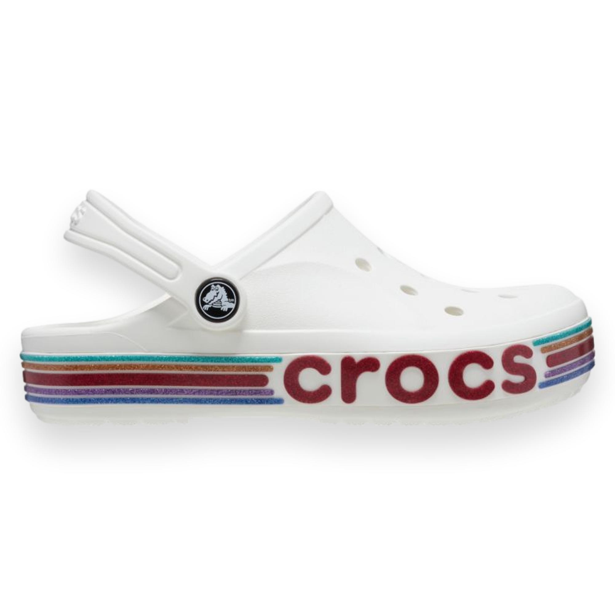 Crocs 209730 Bayaband Rainbow Glitter Clg K Çocuk Terlik