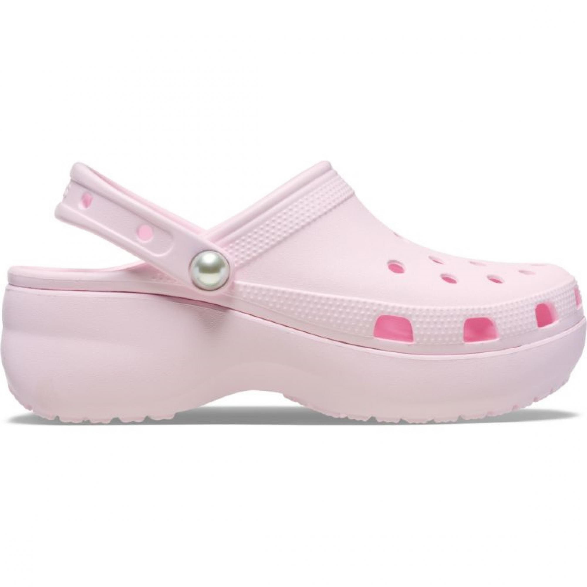 Crocs 211231 Classic Platform Pearl Clog Unisex Terlik