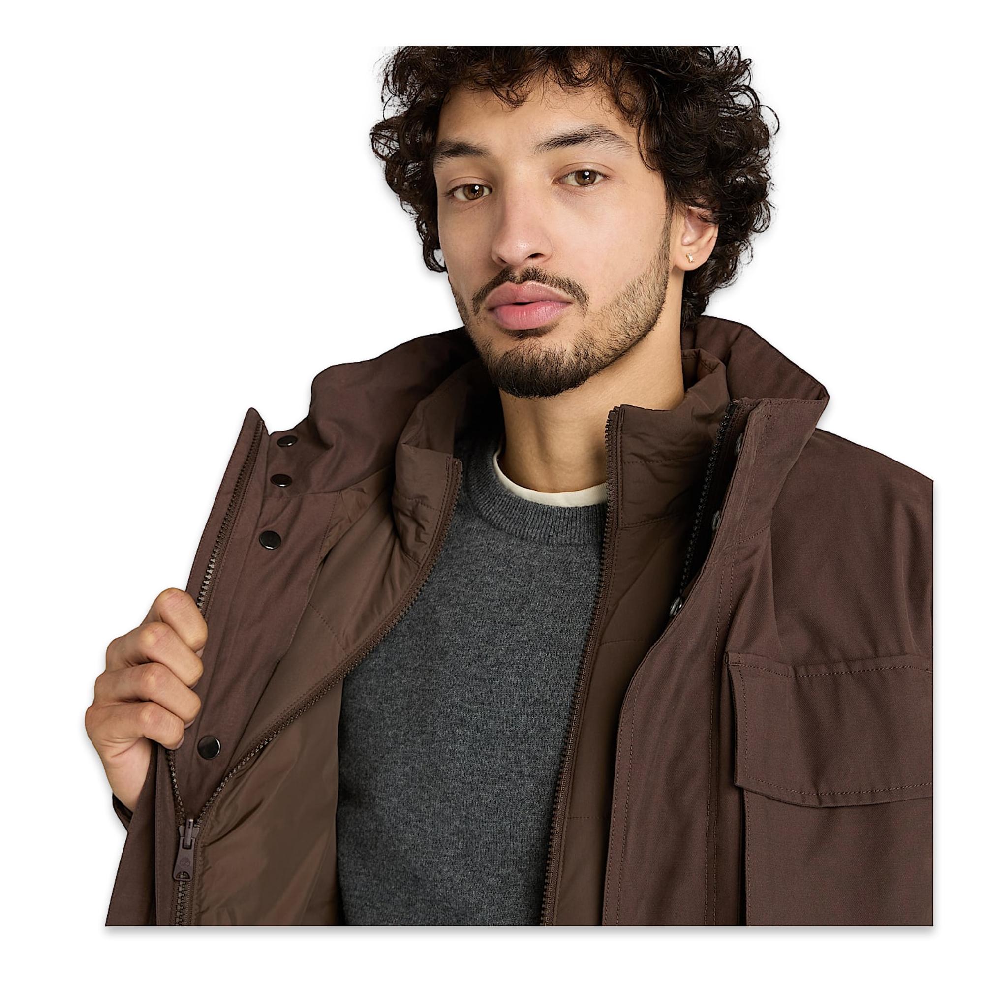 Timberland Tb0A6Uzj Abington Waterproof 3In1 Jacket Erkek Mont