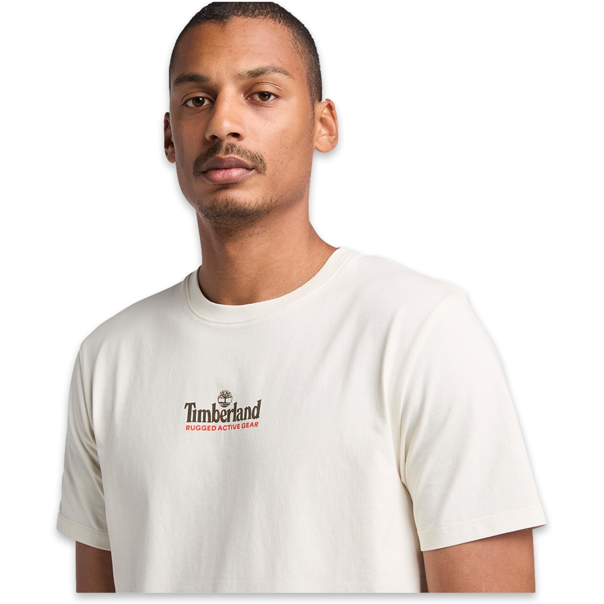Timberland Tb0A6Drw Washed Back On The Road Graphic Tee Erkek T-Shirt