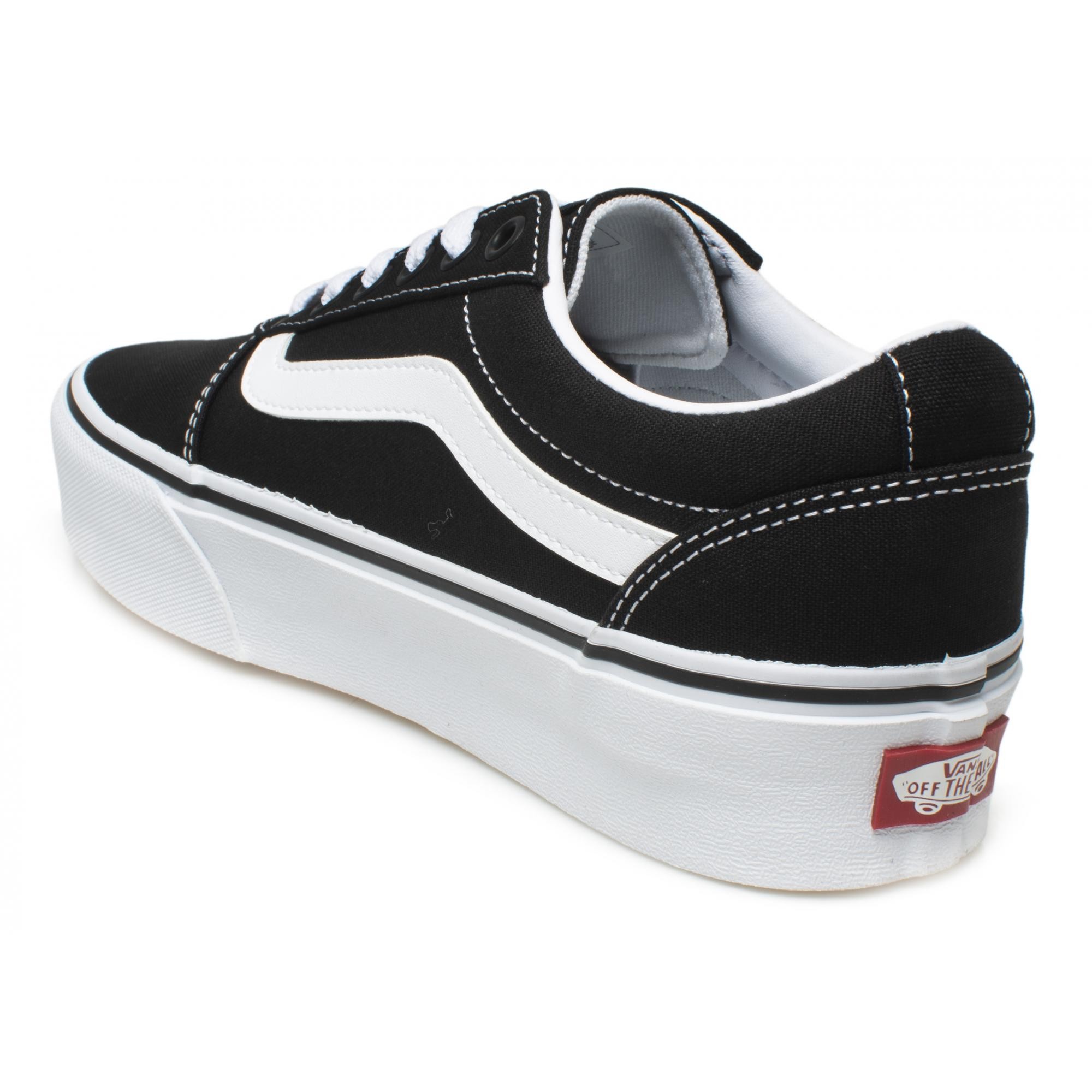 Vans Vn0A3Tlc W Ward Platform Sneakers Unisex Spor Ayakkabı