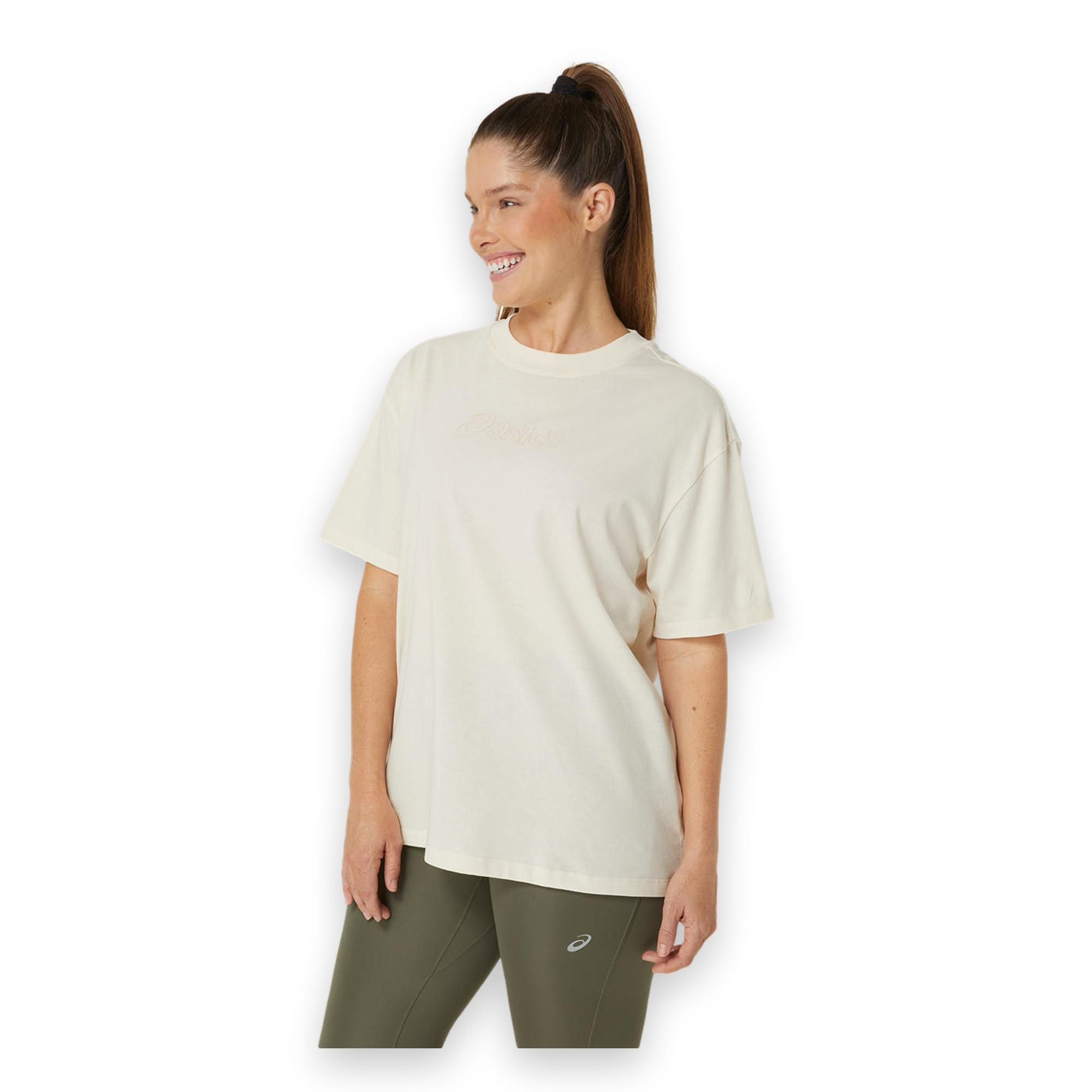 Asics 2032C843 Asics Logo Tee Kadın T-Shirt