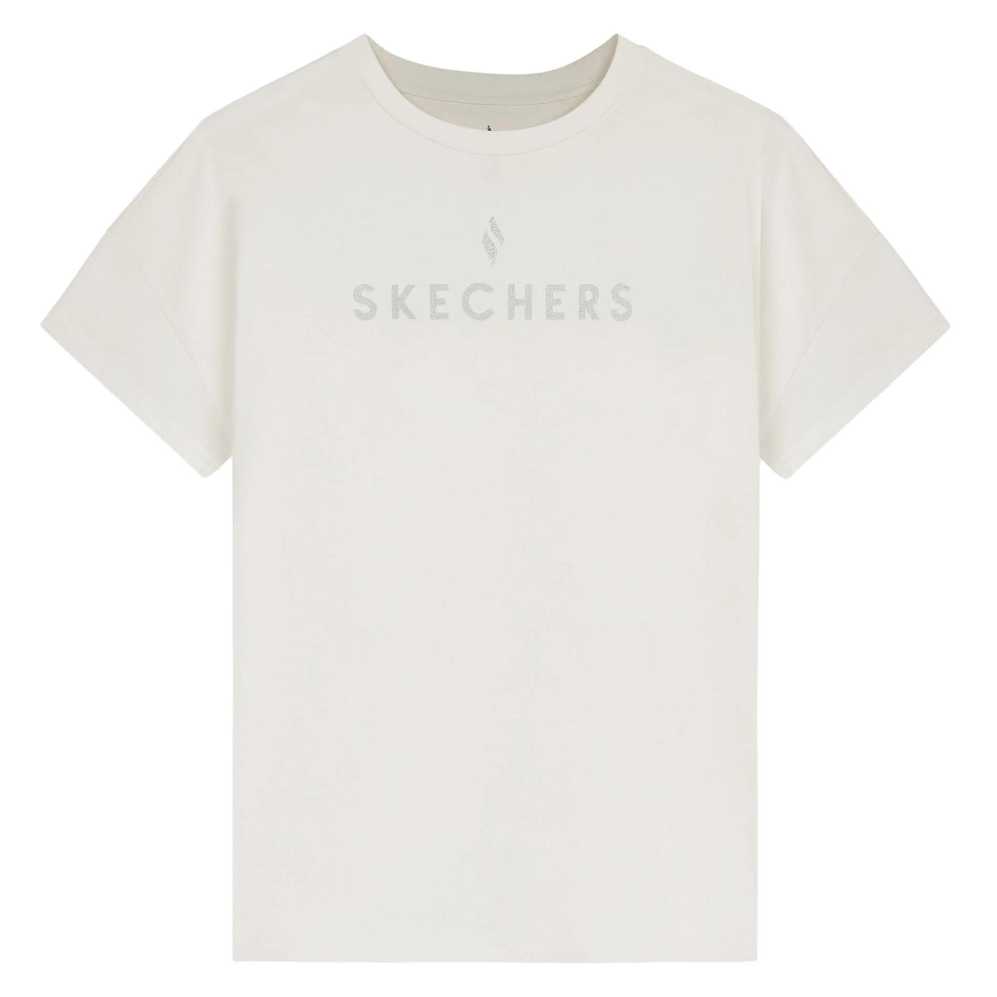 Skechers S232161 W Graphic Tee Crew Neck Kadın T-Shirt