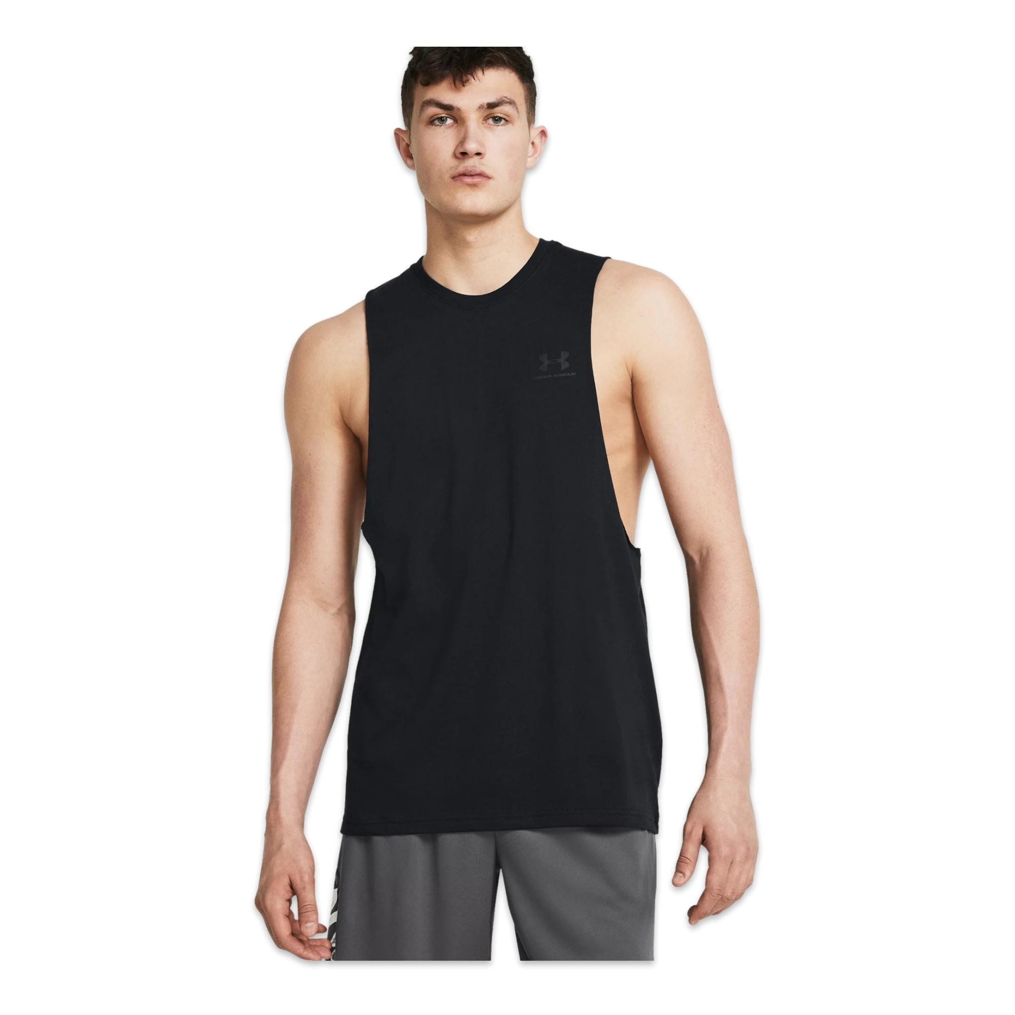 Under Armour 1329286 Ua Left Chest Cut Off Tank Erkek Atlet