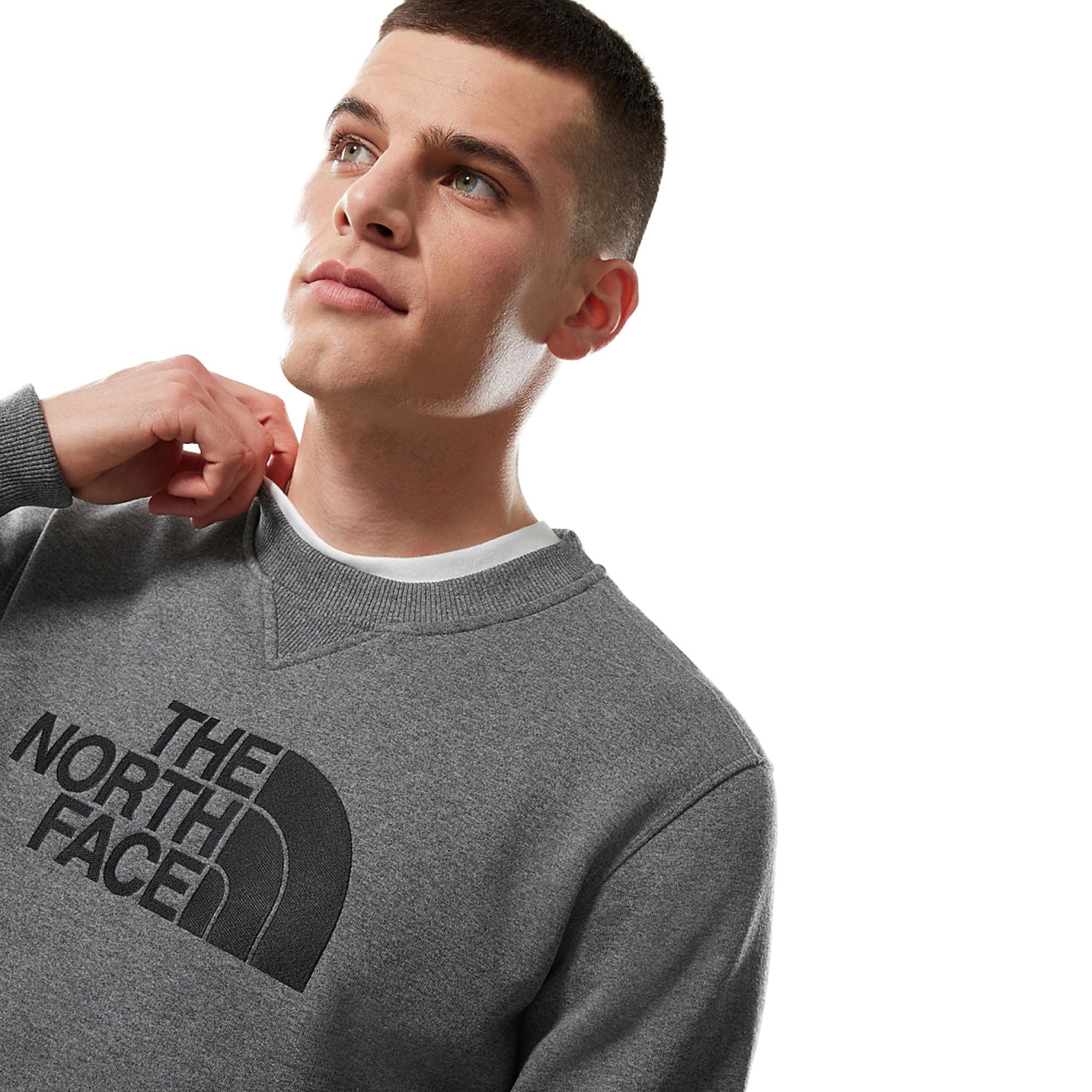 The North Face Nf0A4Svr M Drew Peak Crew Erkek Sweatshirt