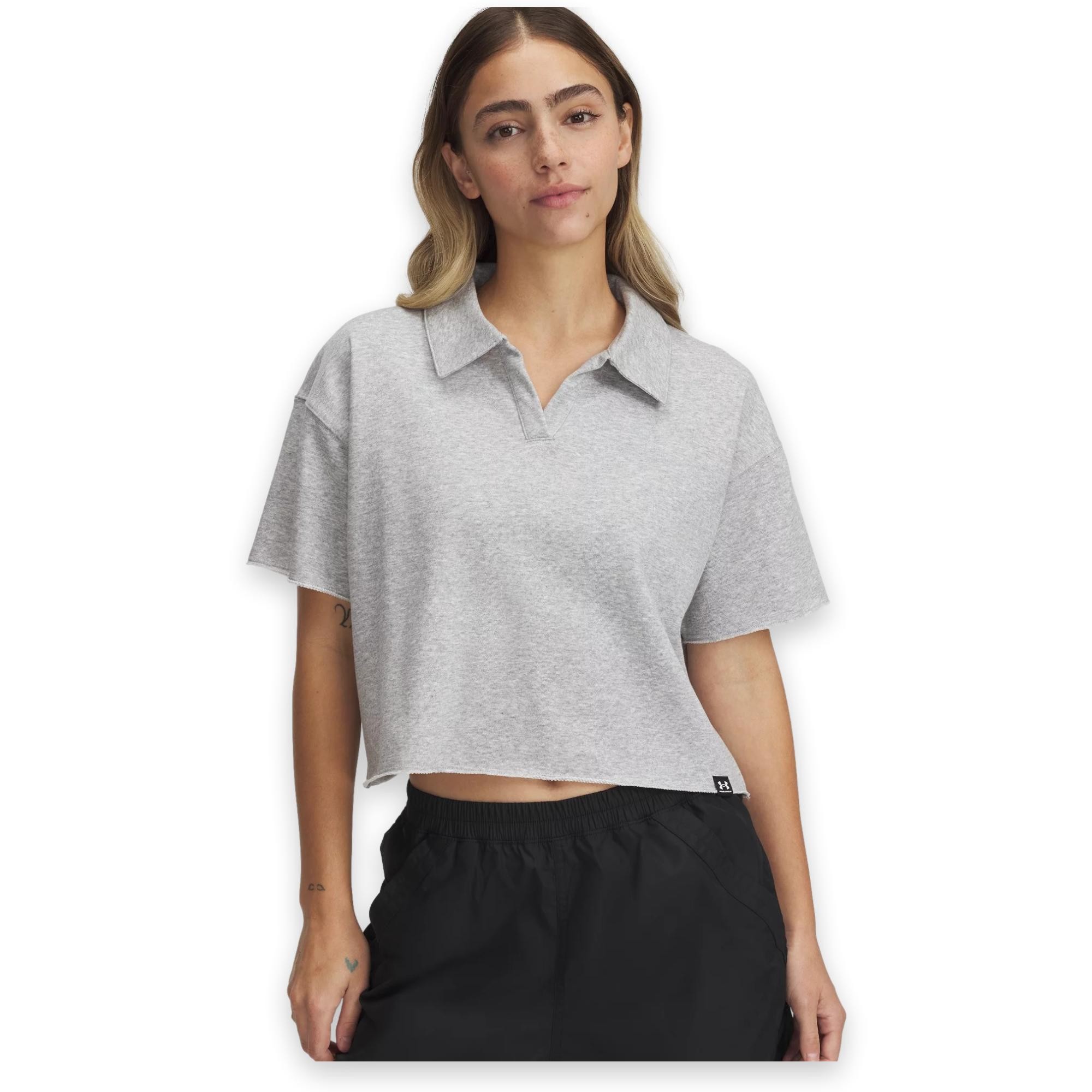 Under Armour 1389639 Ua Icon Terry Polo Kadın T-Shirt