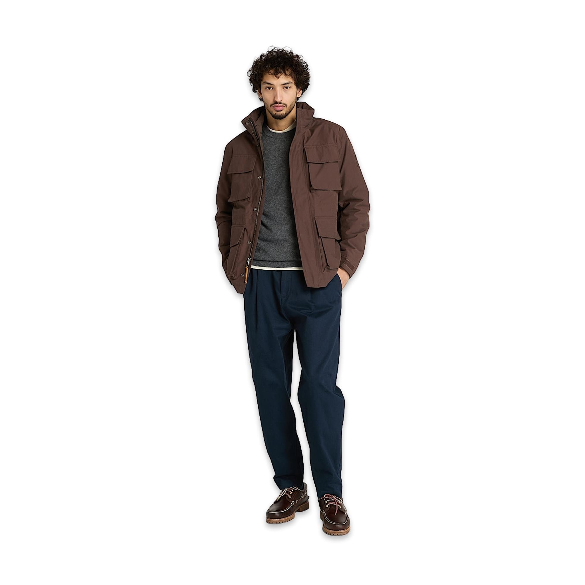 Timberland Tb0A6Uzj Abington Waterproof 3In1 Jacket Erkek Mont