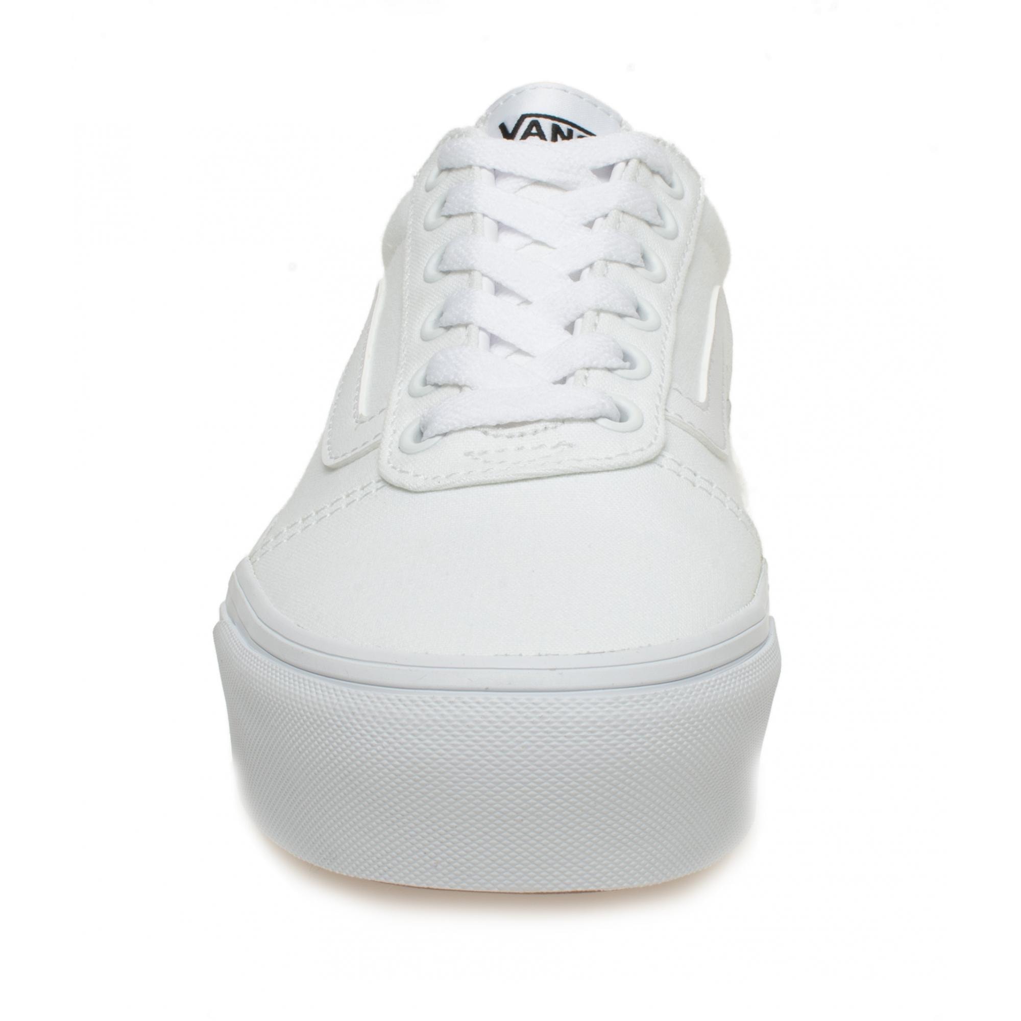 Vans Vn0A3Tlc W Ward Platform Sneakers Unisex Spor Ayakkabı