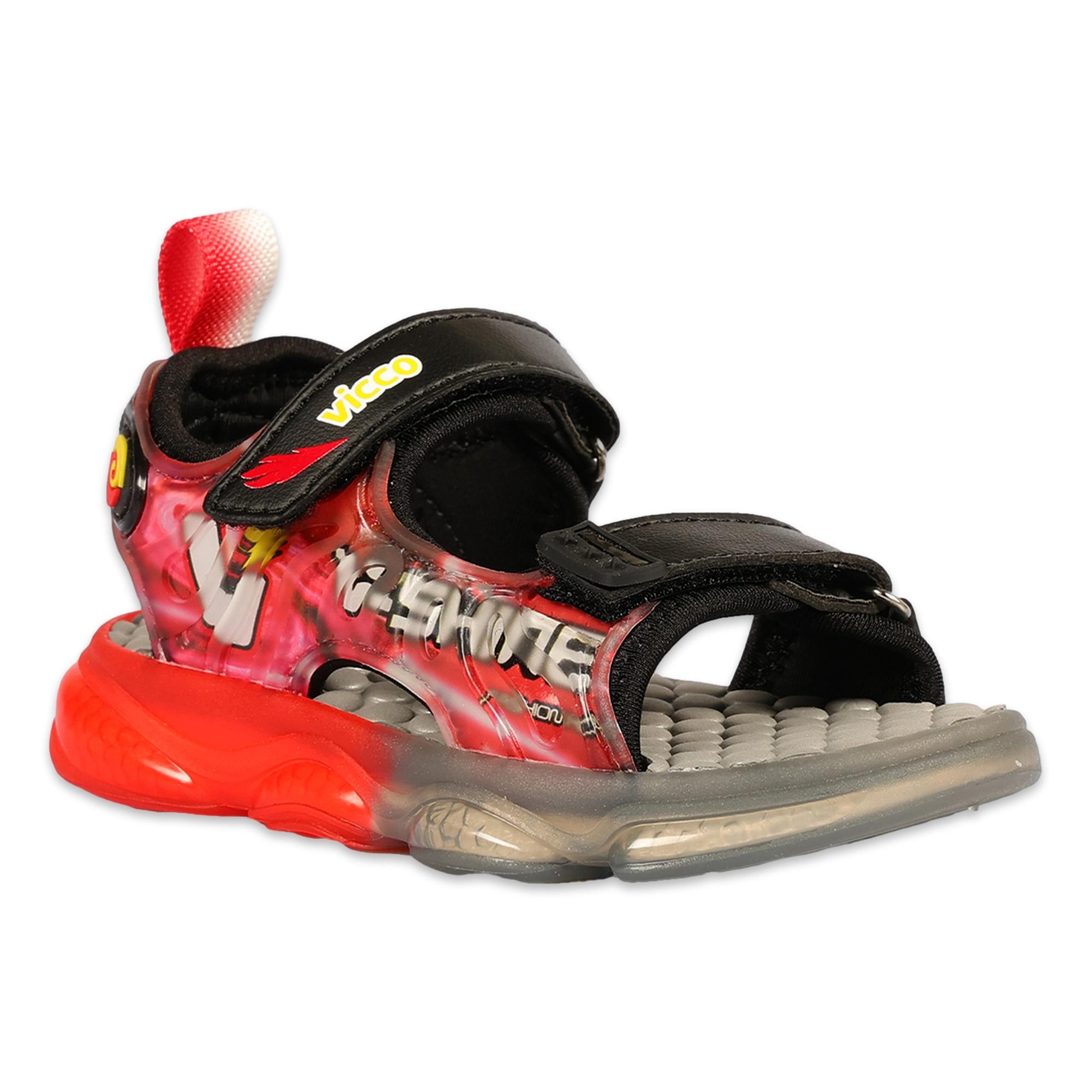 Vicco 332.P25Y.255 Felipe Patik Işıklı Phylon-Beyaz Erkek Çocuk Sandalet