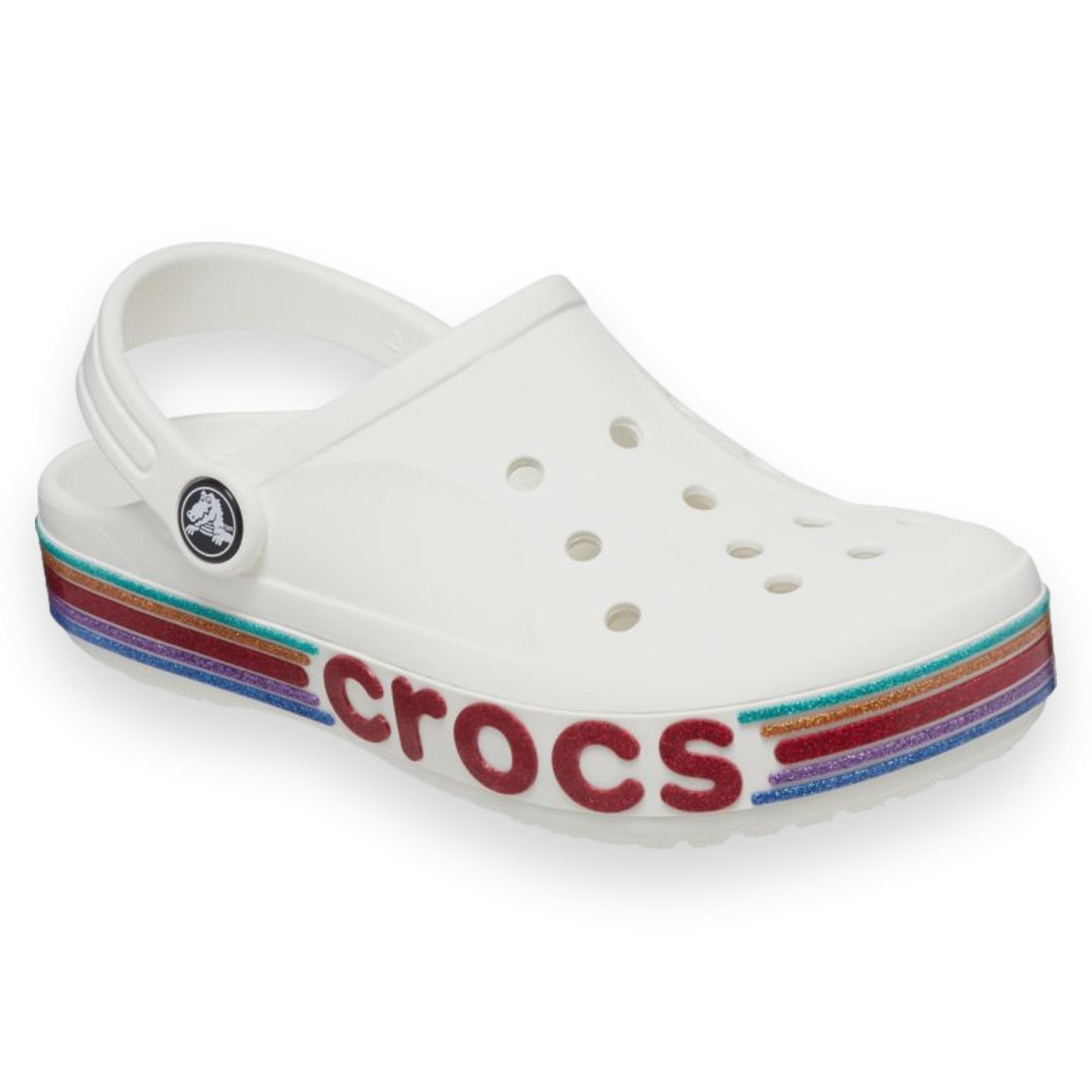 Crocs 209730 Bayaband Rainbow Glitter Clg K Çocuk Terlik