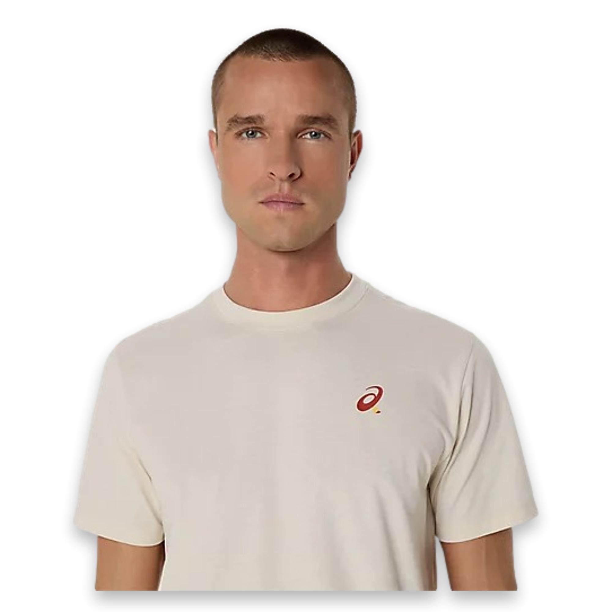 Asics 2041A348 Court Graphic Ss Top Erkek T-Shirt