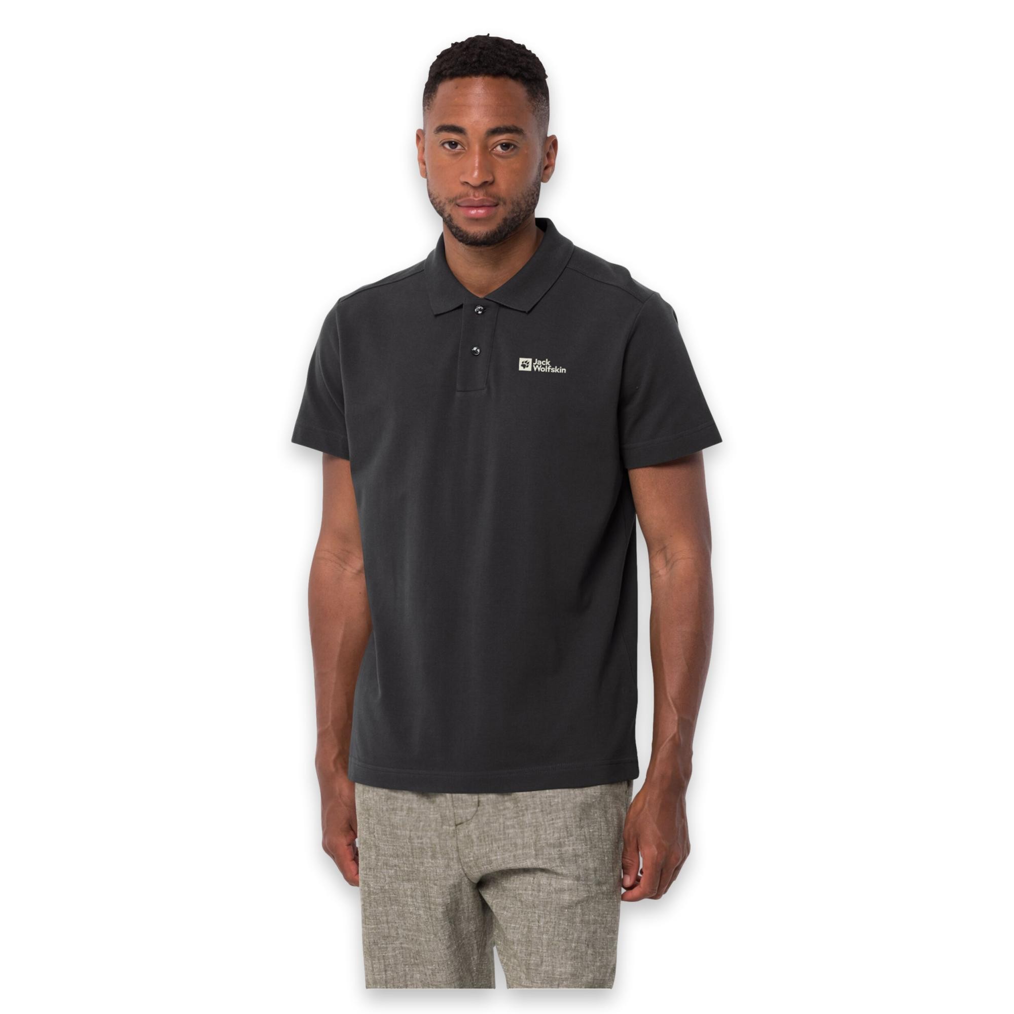 Jack Wolfskin 1809301Tr Essential Polo M Erkek T-Shirt