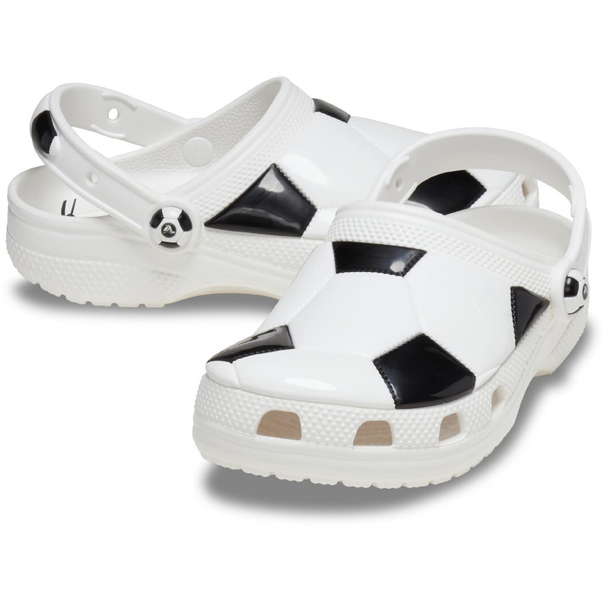 Crocs 210157 Classic Soccer Ball Clog K-Siyah Çocuk Terlik