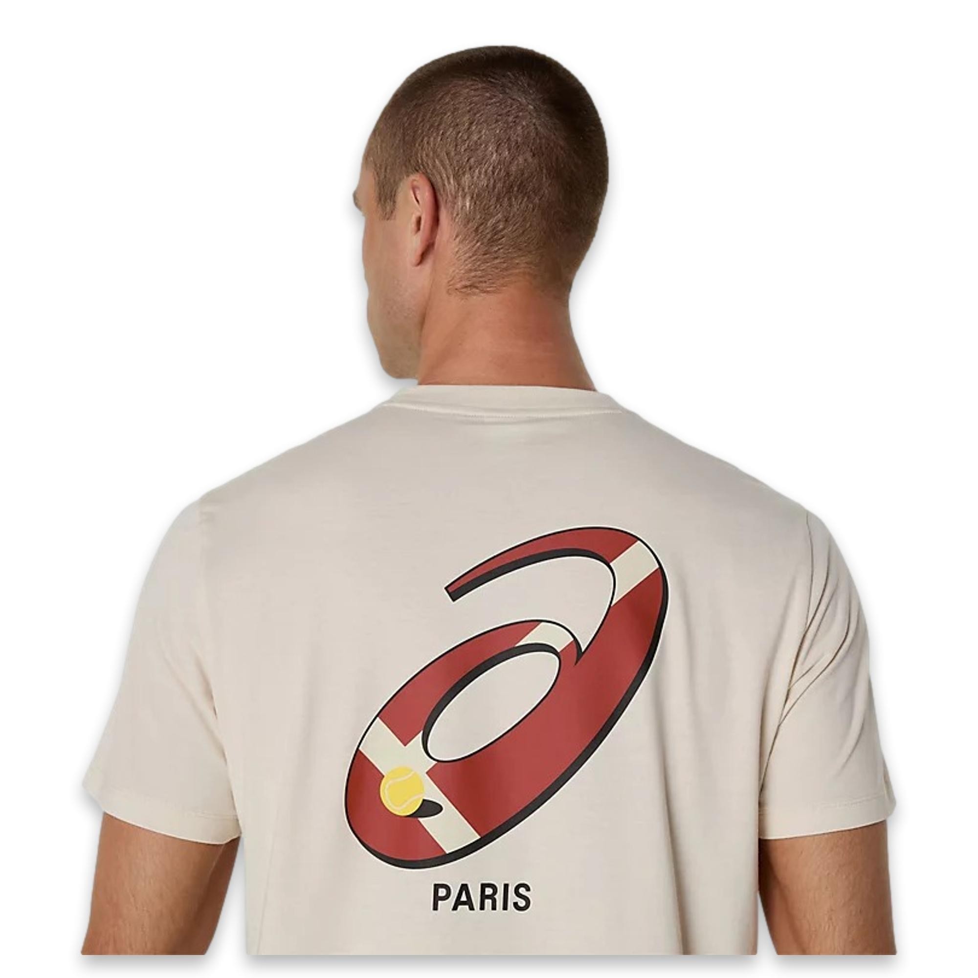 Asics 2041A348 Court Graphic Ss Top Erkek T-Shirt