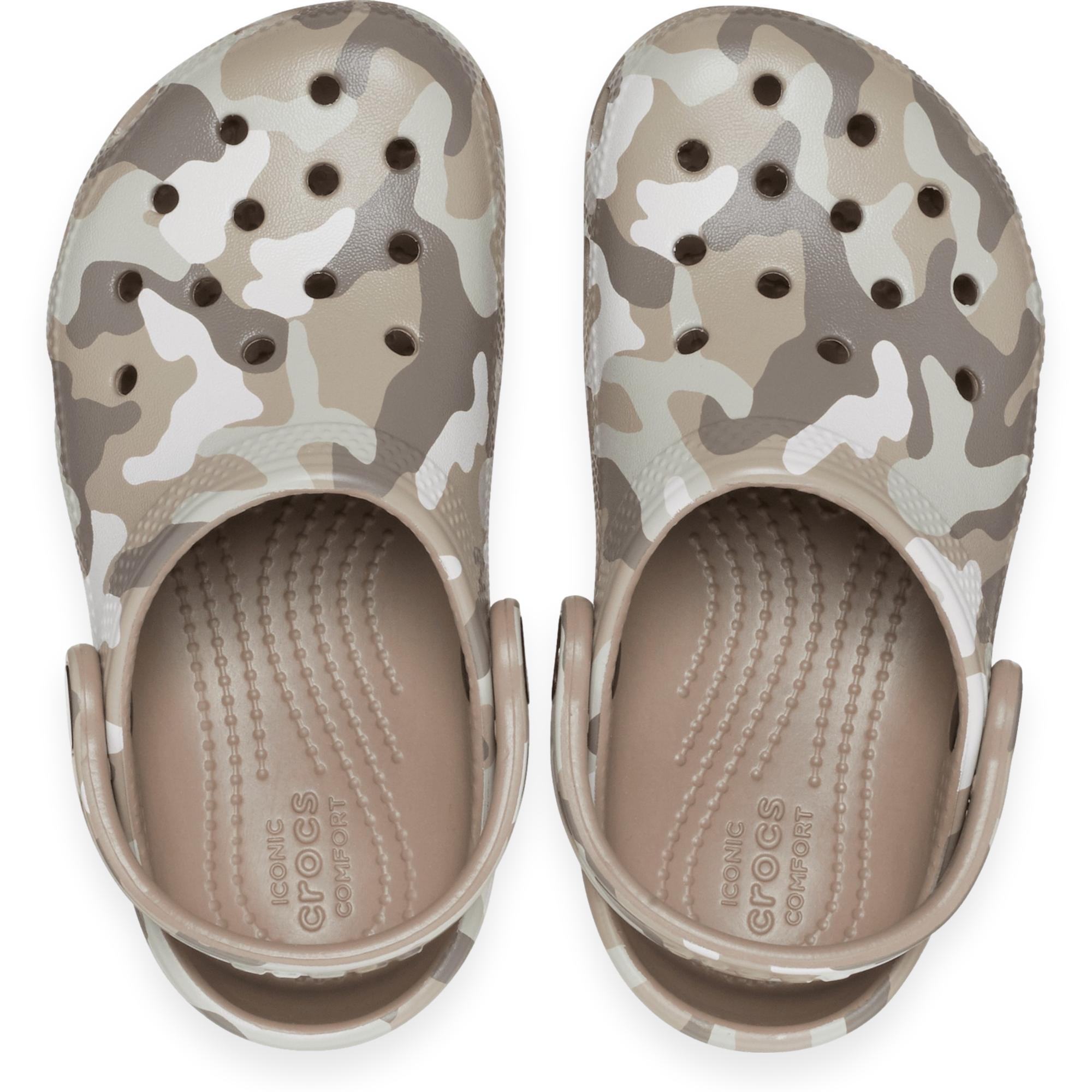 Crocs 206454 M Classic Printed Camo Clog Erkek Terlik