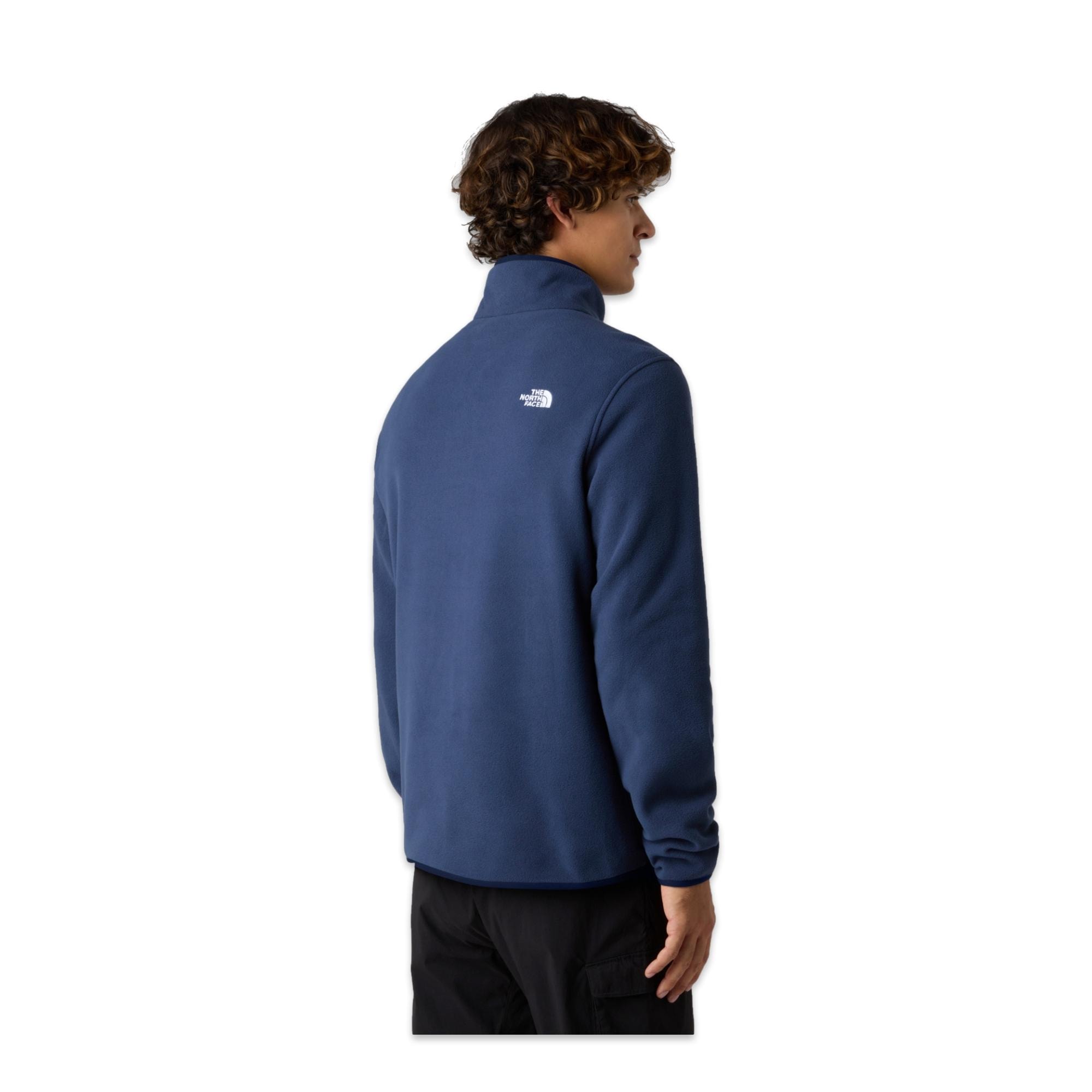 The North Face Nf0A8D0Q M Glacier Fleece 1/4 Zip Jacket Erkek Outdoor
