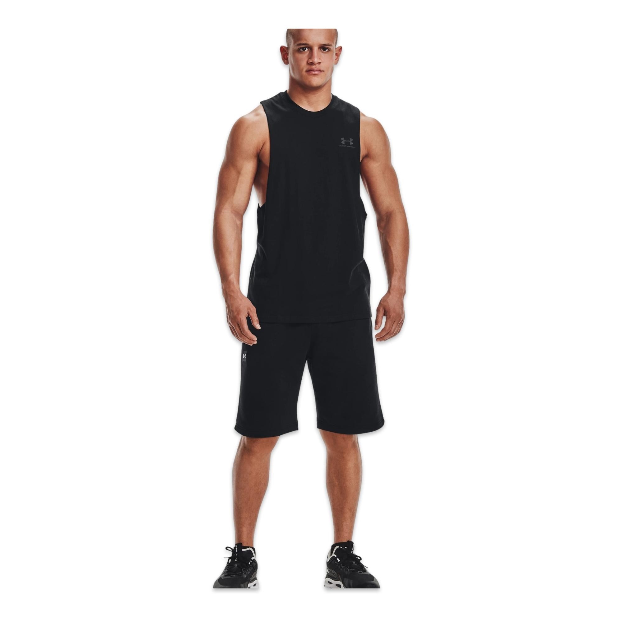 Under Armour 1329286 Ua Left Chest Cut Off Tank Erkek Atlet
