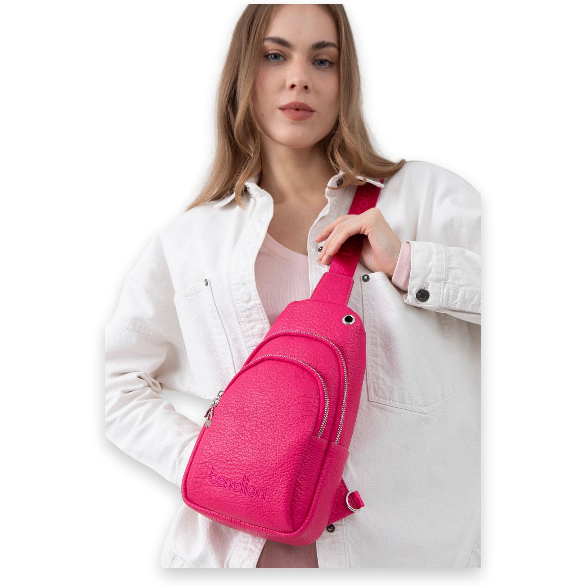 Benetton Bnt_1478 30X20X9 Çapraz Kadın Çanta