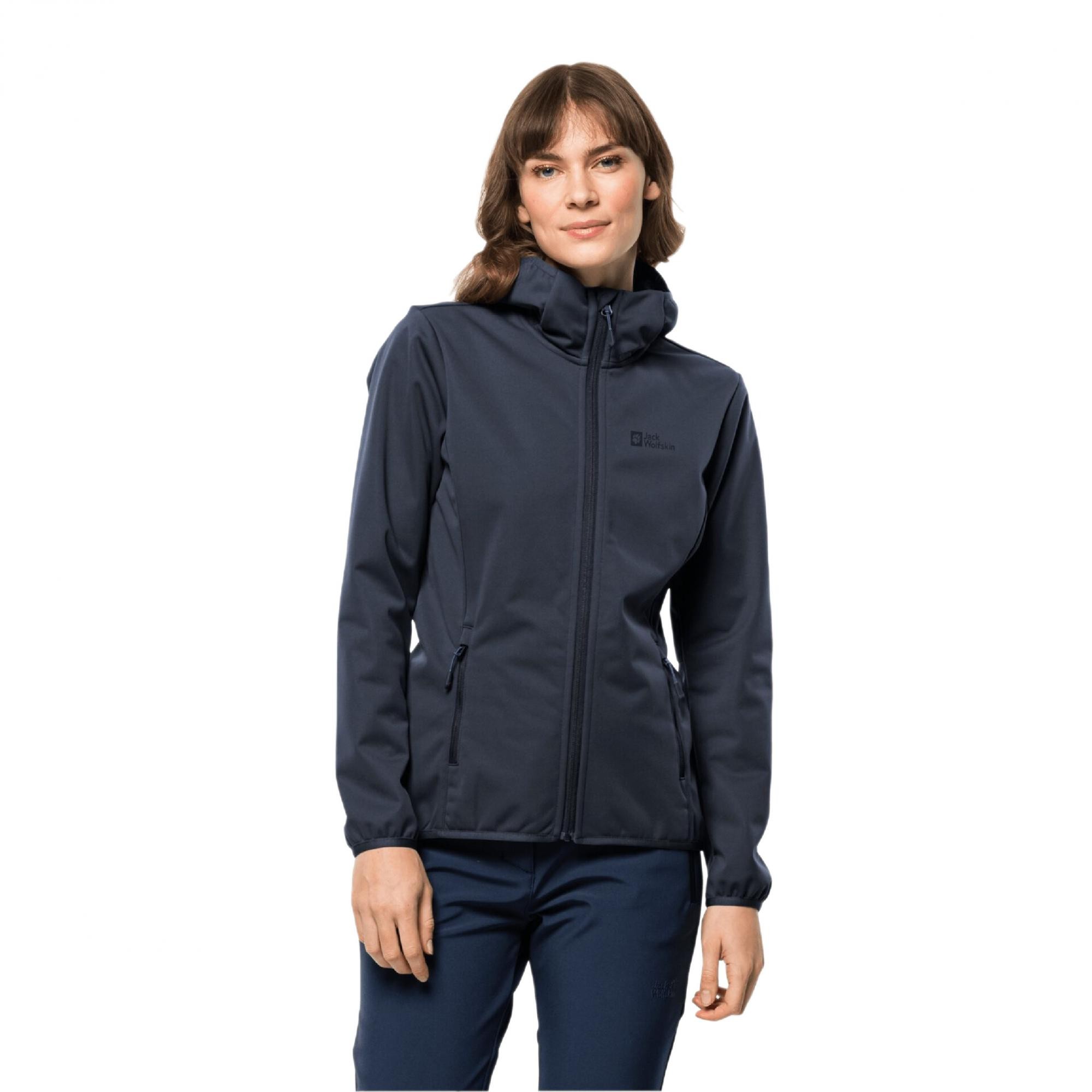 Jack Wolfskin 1307481 Windhain Hoody W Kadın Mont