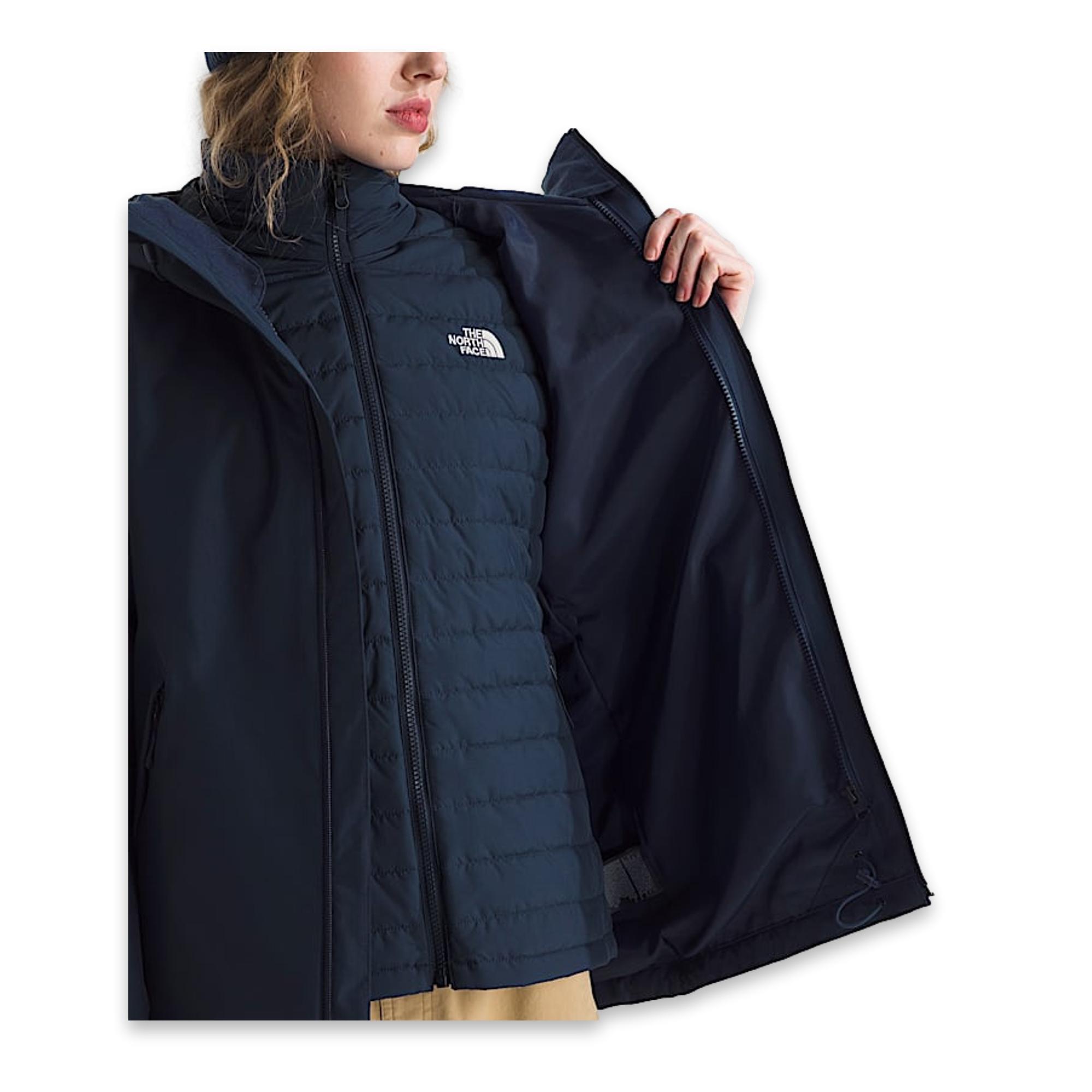The North Face Nf0A8D3D W Carto Mono Triclimate Hooded Jacket Kadın Outdoor