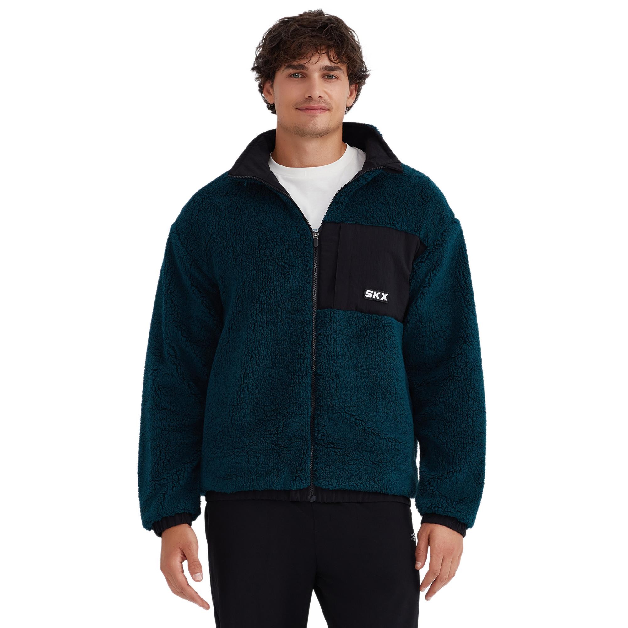 Skechers S232294 M Outdoor Fleece Fullzip Ceket Erkek Ceket