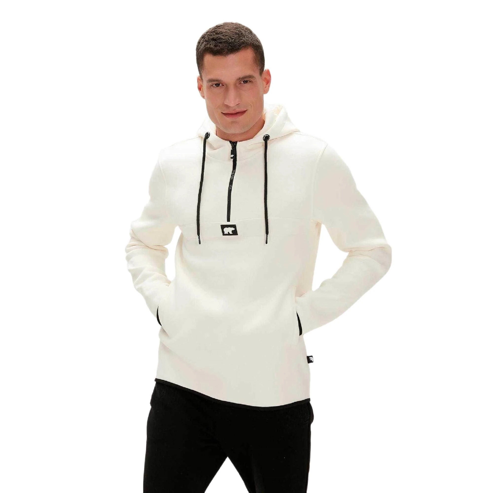 Bad Bear 19.02.27.027 Halfzip Hoodie Erkek Sweatshirt