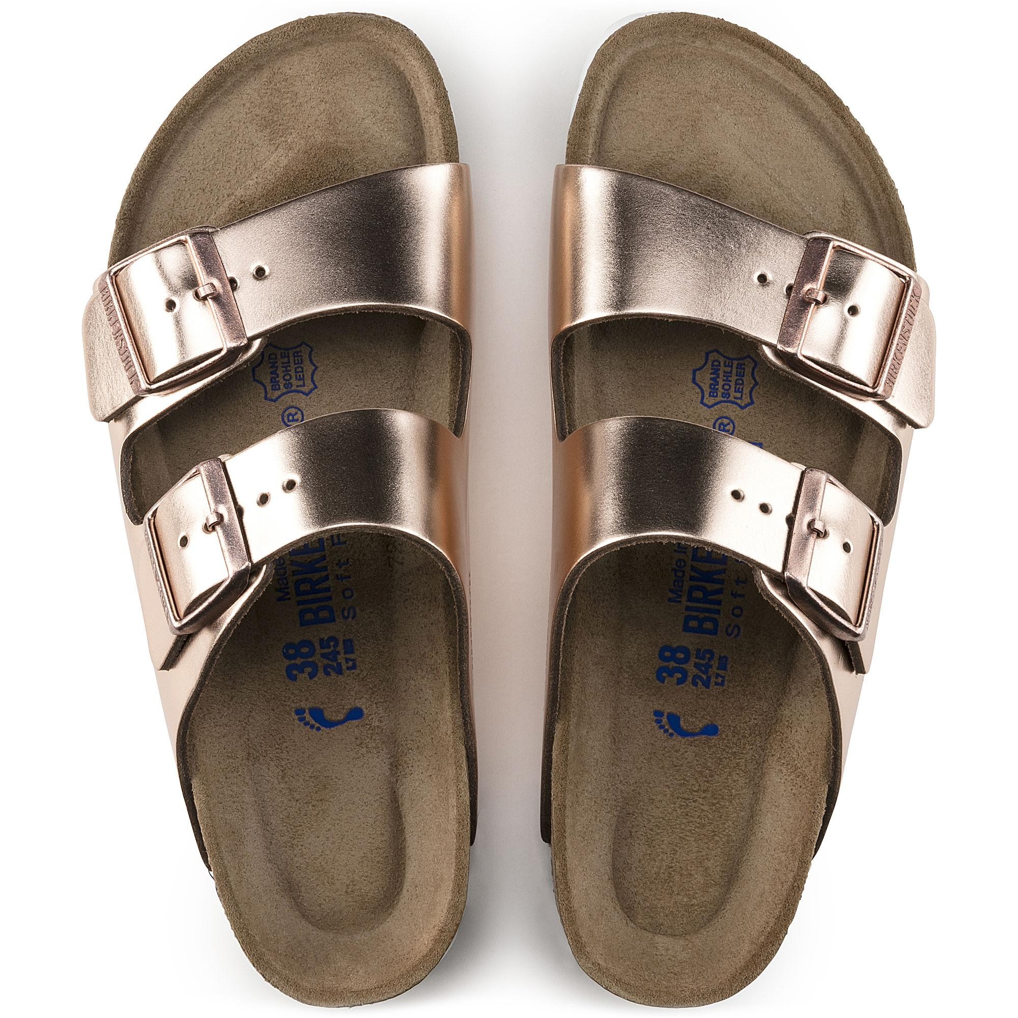 Birkenstock Arizona Sfb Nl Metallic Kadın Terlik