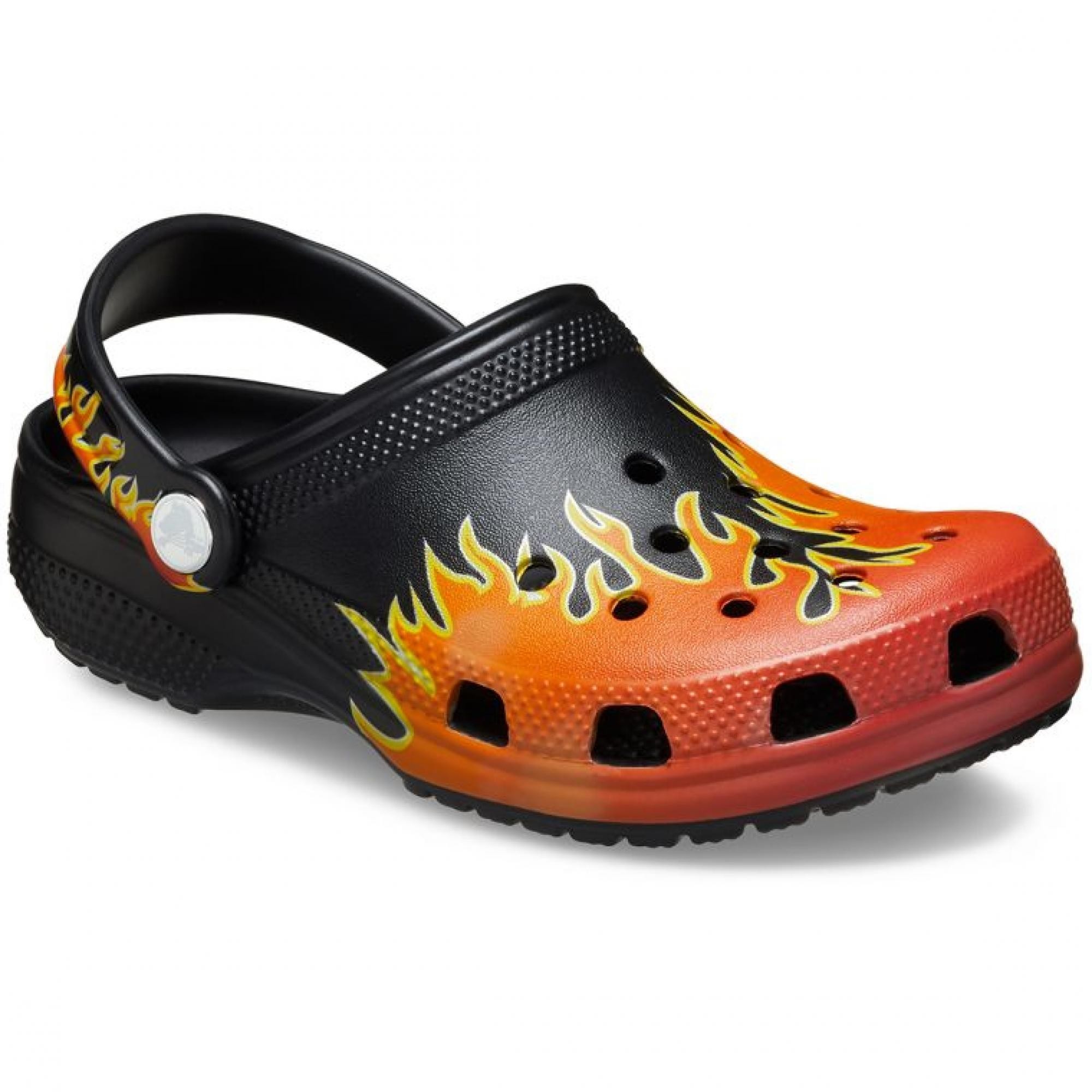 Crocs 210993 Classic Flames Clog K-Kırmızı Çocuk Terlik