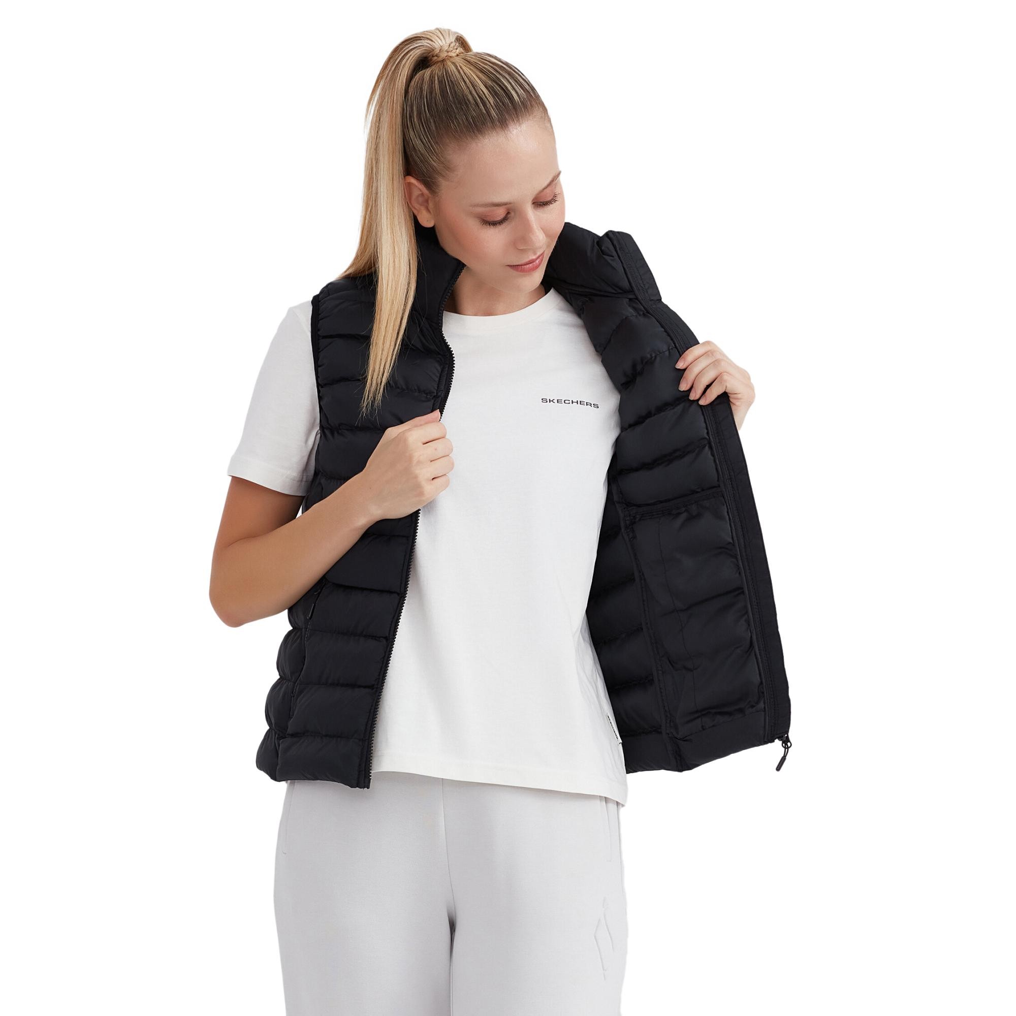 Skechers S231239 W Outerwear Padded Vest Kadın Yelek