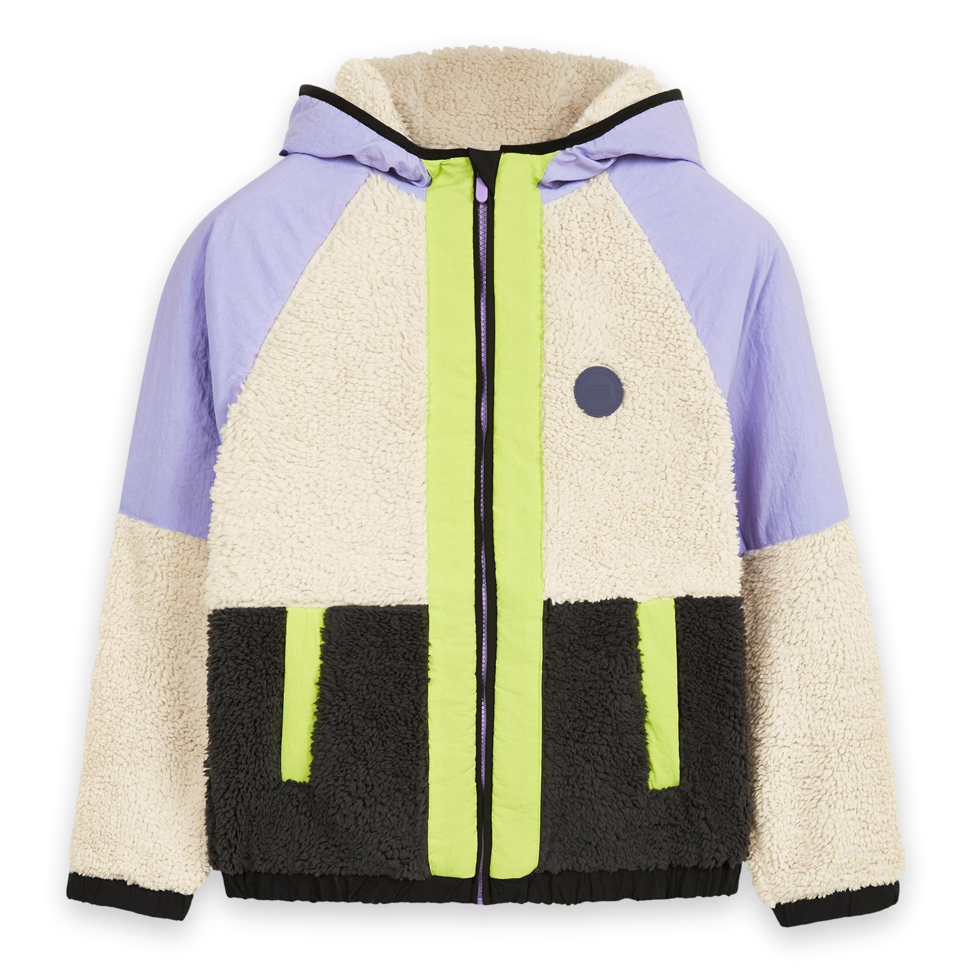 Skechers Sk232176 G Out Fleece Full Zip SherpaKız Çocuk Mont