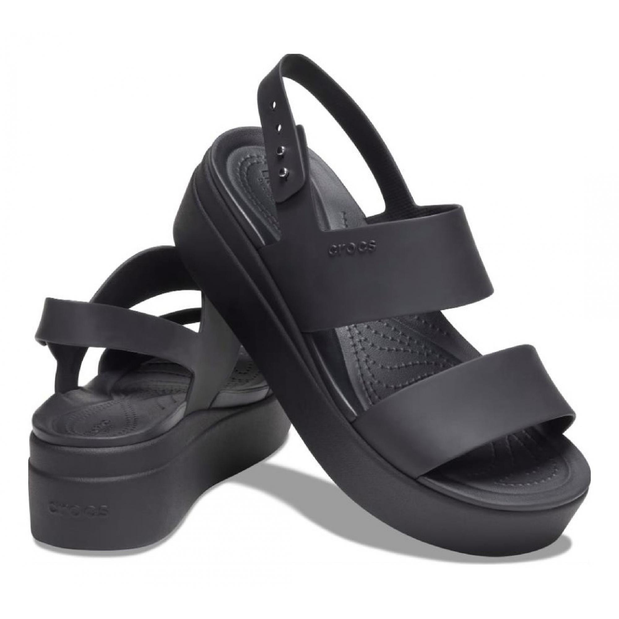 Crocs 206453 Crocs Brooklyn Low Wedge W Kadın Sandalet