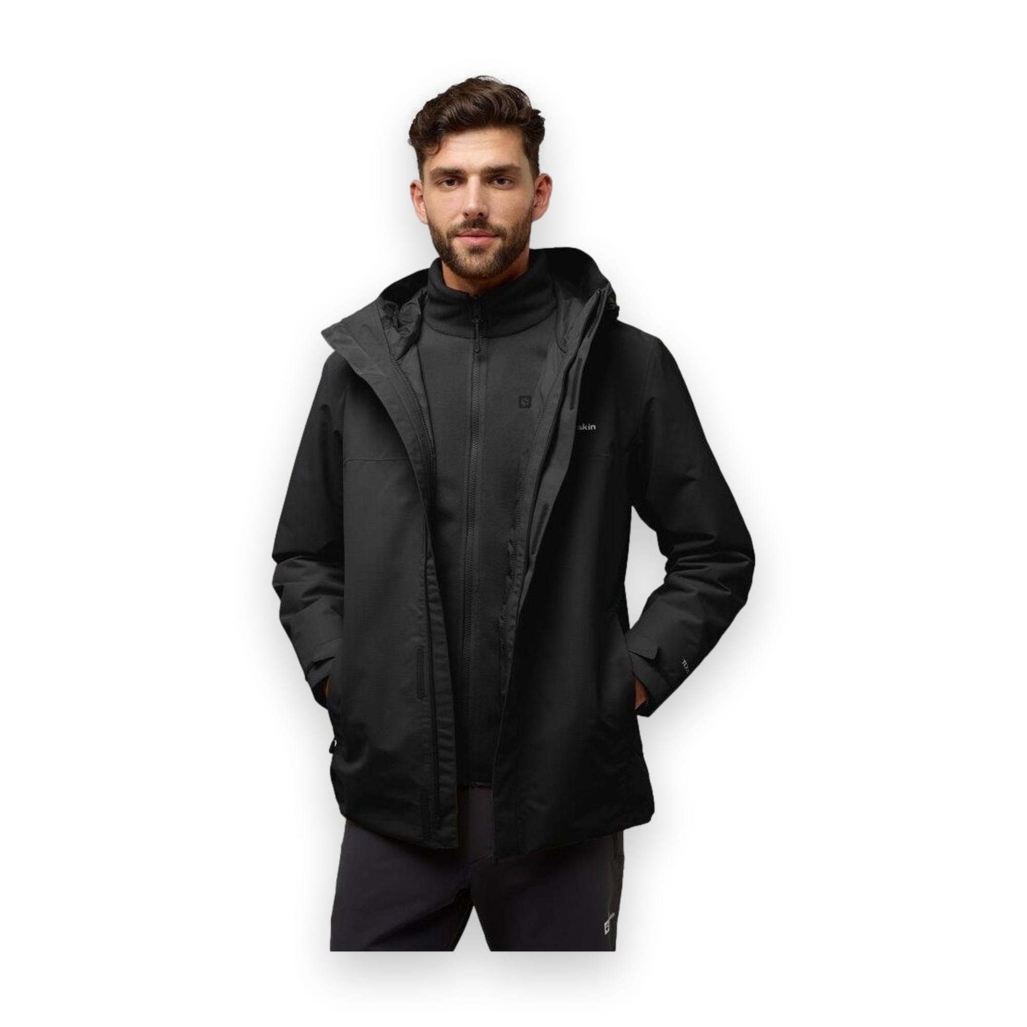 Jack Wolfskin A61864 Altenberg 3In1 Jkt M Erkek Mont