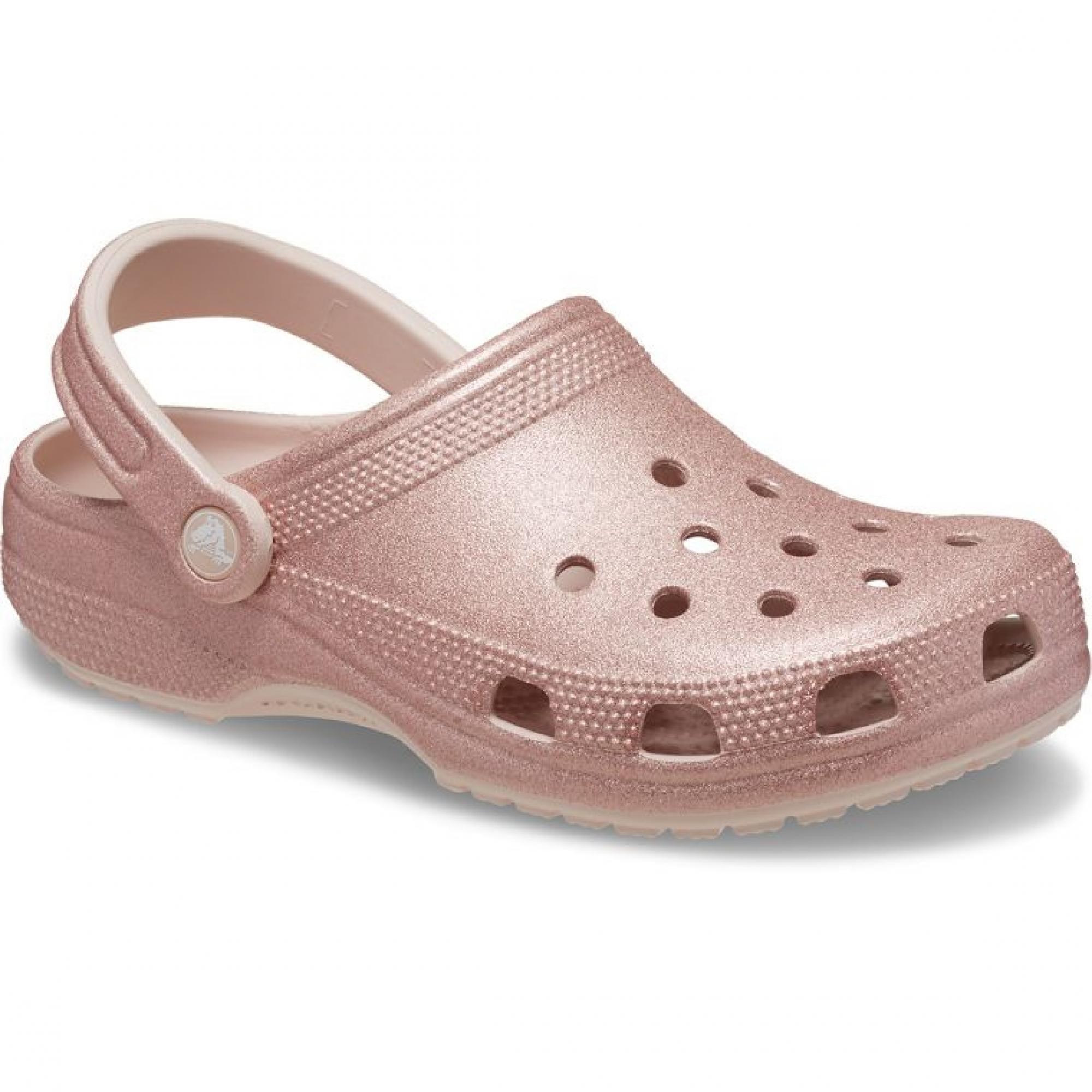 Crocs 205942 G Classic Glitter Clog Unisex Terlik