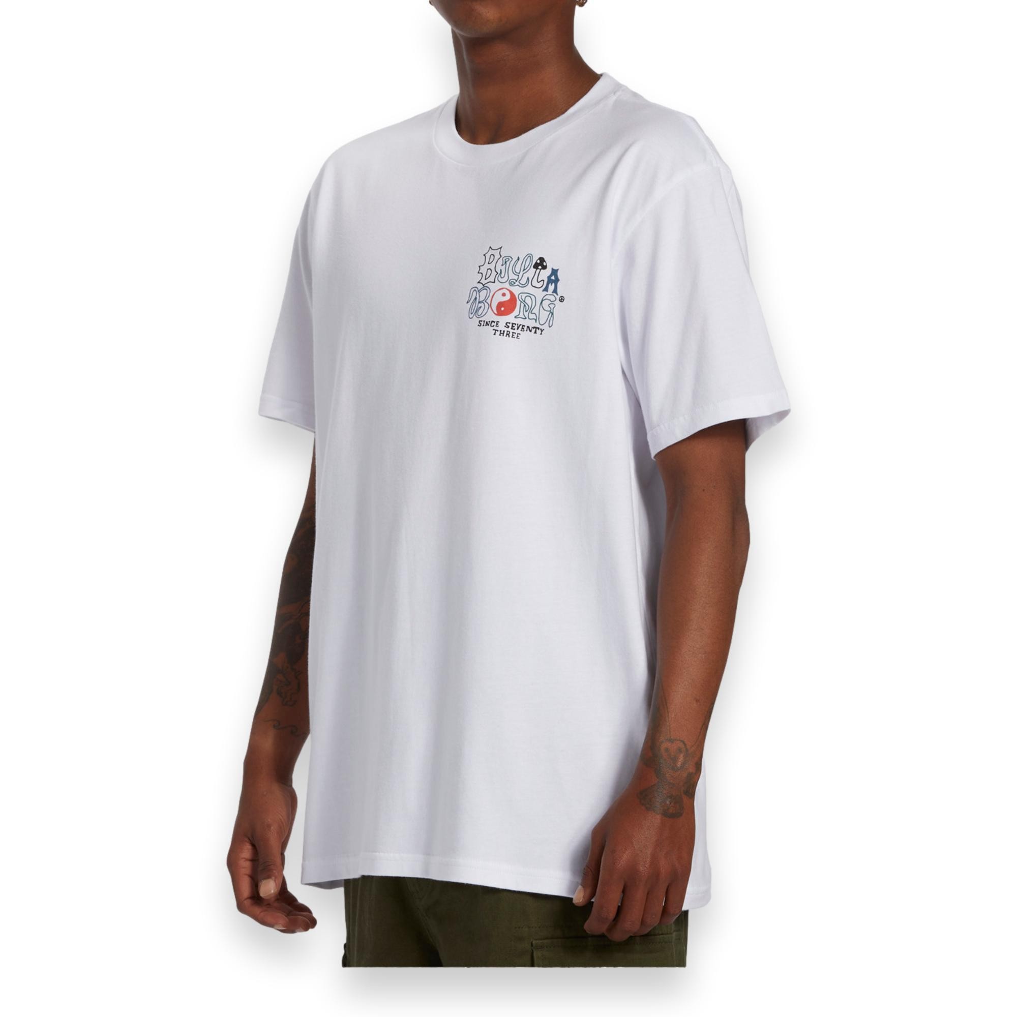 Billabong Abyzt02273 Worded Tees Erkek T-Shirt