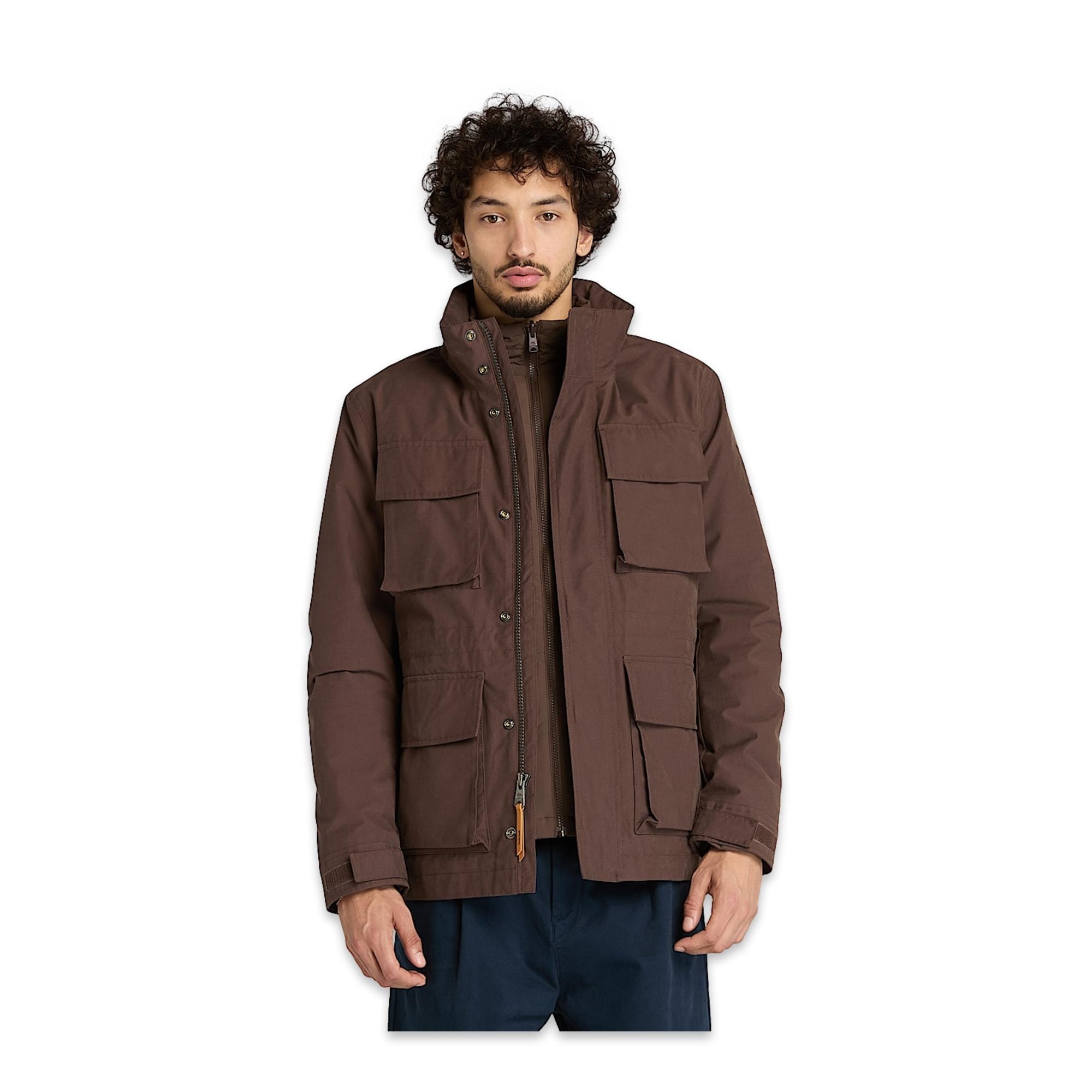 Timberland Tb0A6Uzj Abington Waterproof 3In1 Jacket Erkek Mont