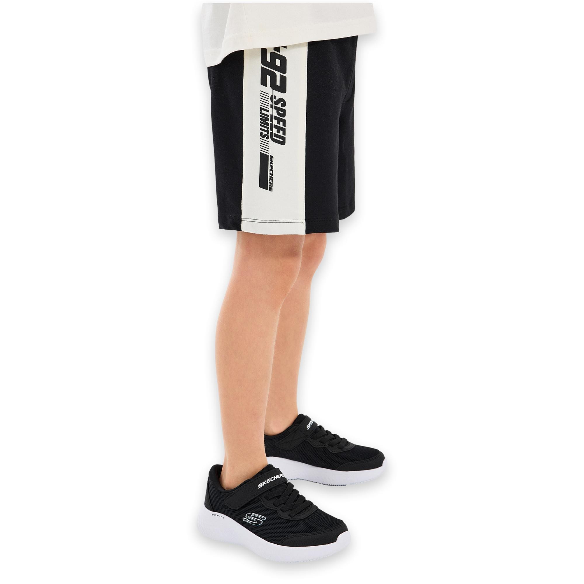 Skechers Sk2510075 B 2 Yard Fleece Sweat Erkek Çocuk Şort