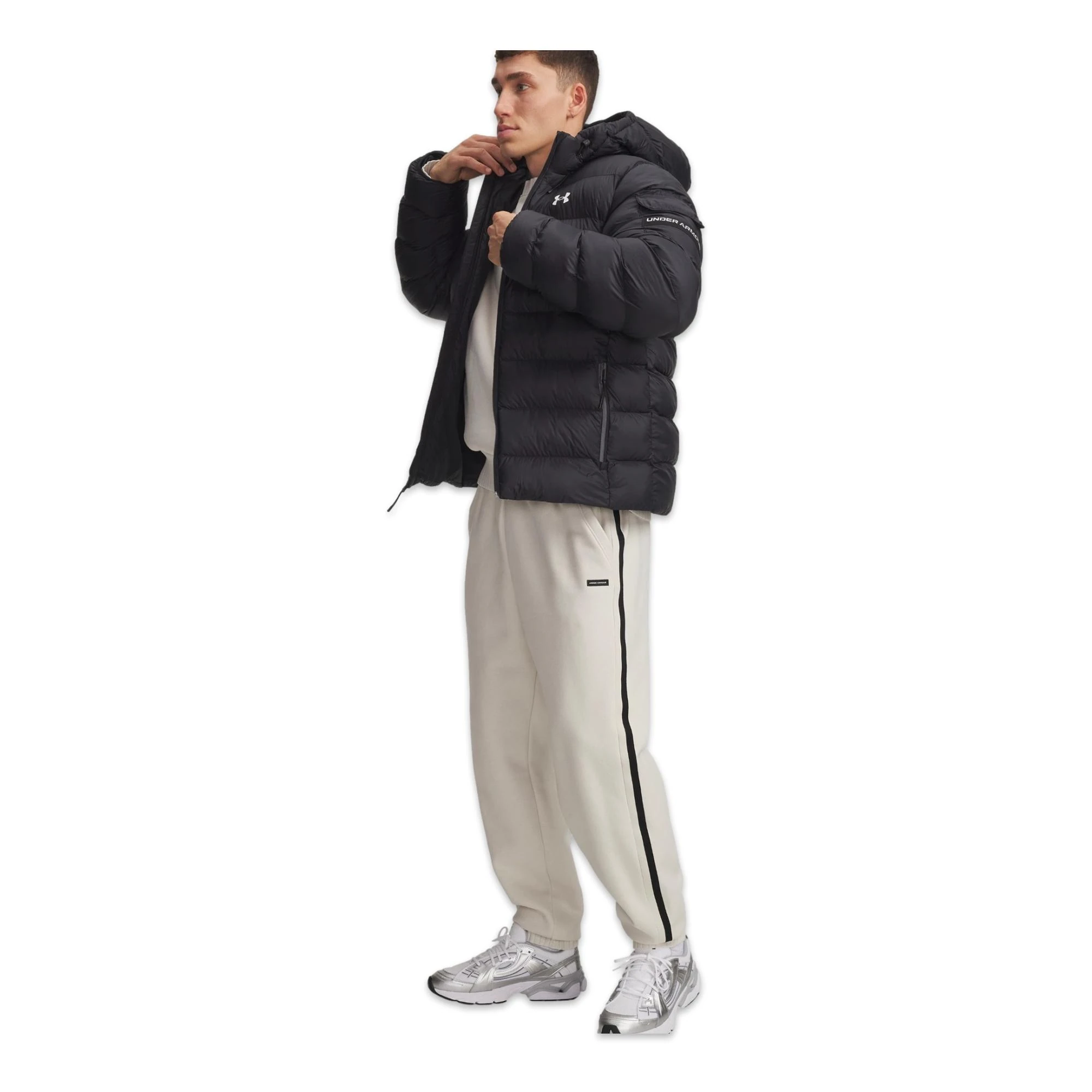 Under Armour 6006360 Ua Sportswear Puff Jkt-Beyaz Erkek Mont