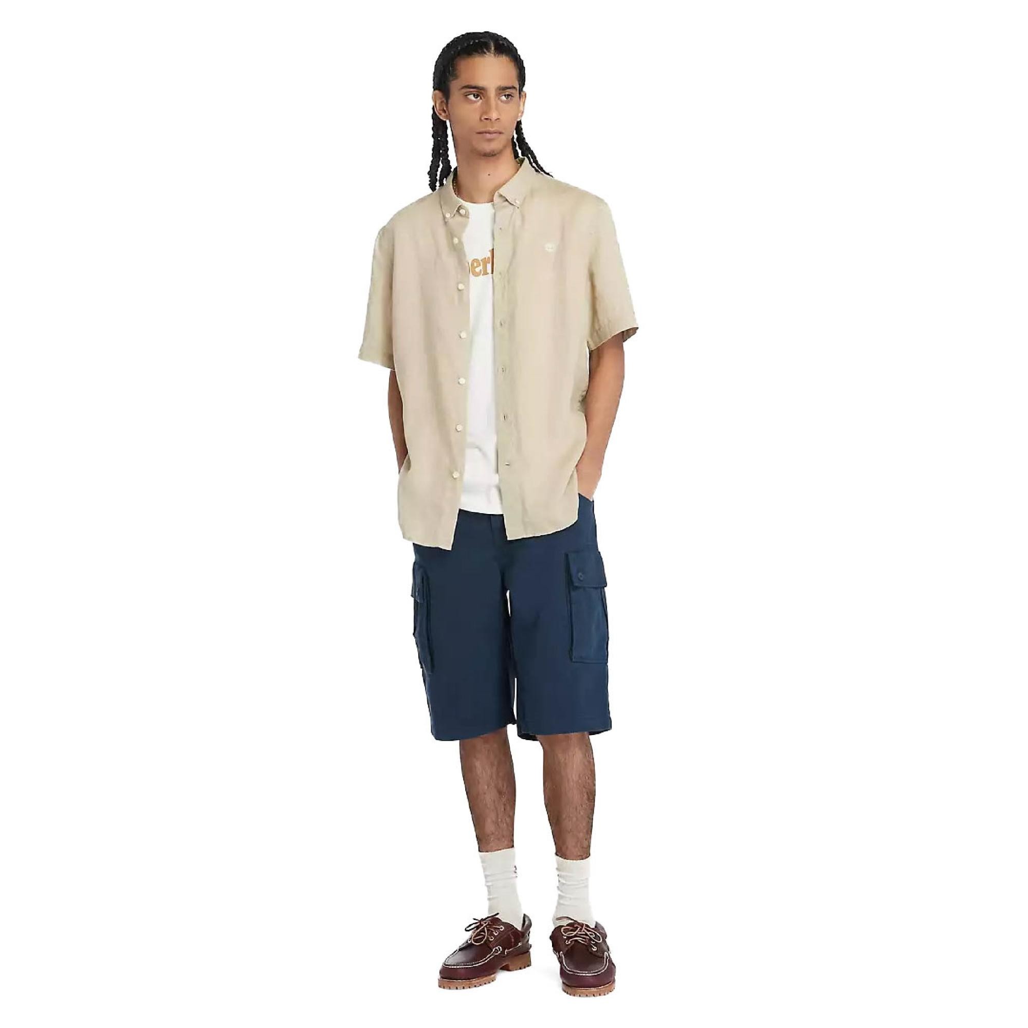 Timberland Tb0A5U1B Twill Cargo Erkek Şort