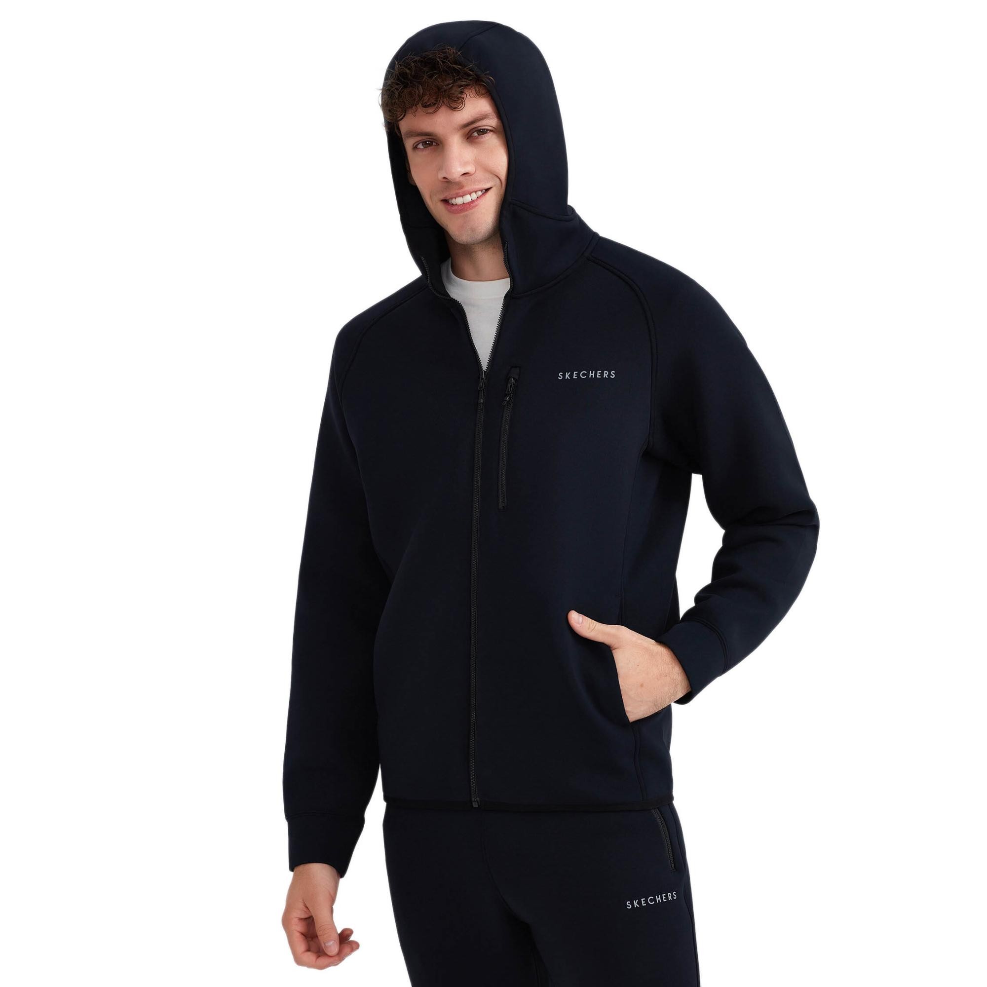 Skechers S231463 M Scuba Collfull Zip Hoodie Erkek Ceket