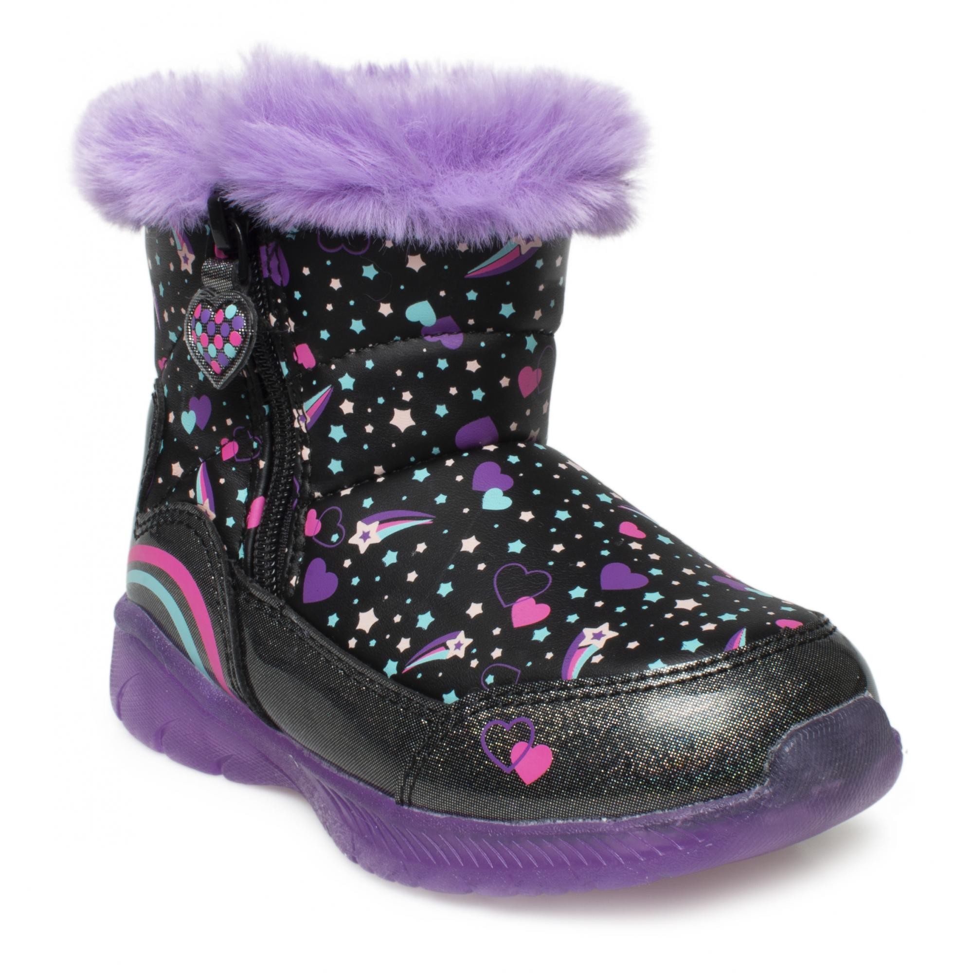 Skechers 302656N Water Repellent İllumi Kız Çocuk Bot