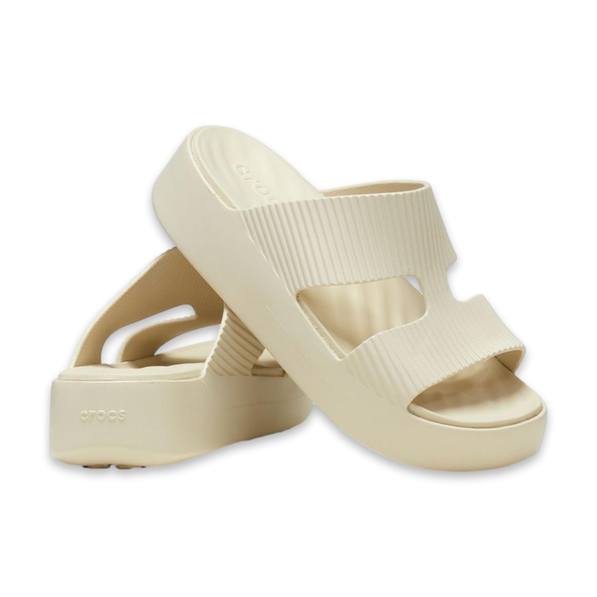 Crocs 210701 Getaway Groove Platform Hstrap Çift Bantli Kadın Terlik