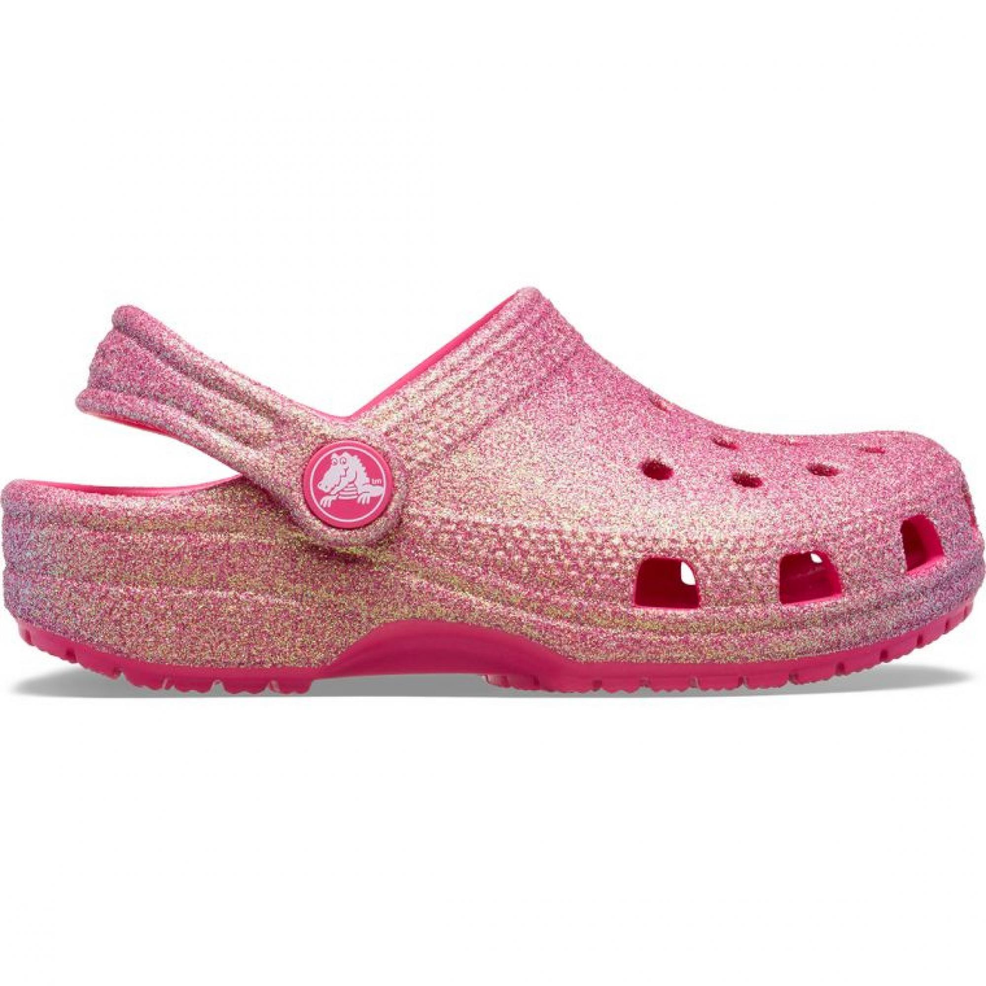 Crocs 210986 Classic Iridescent Glitter Cgk Çocuk Terlik