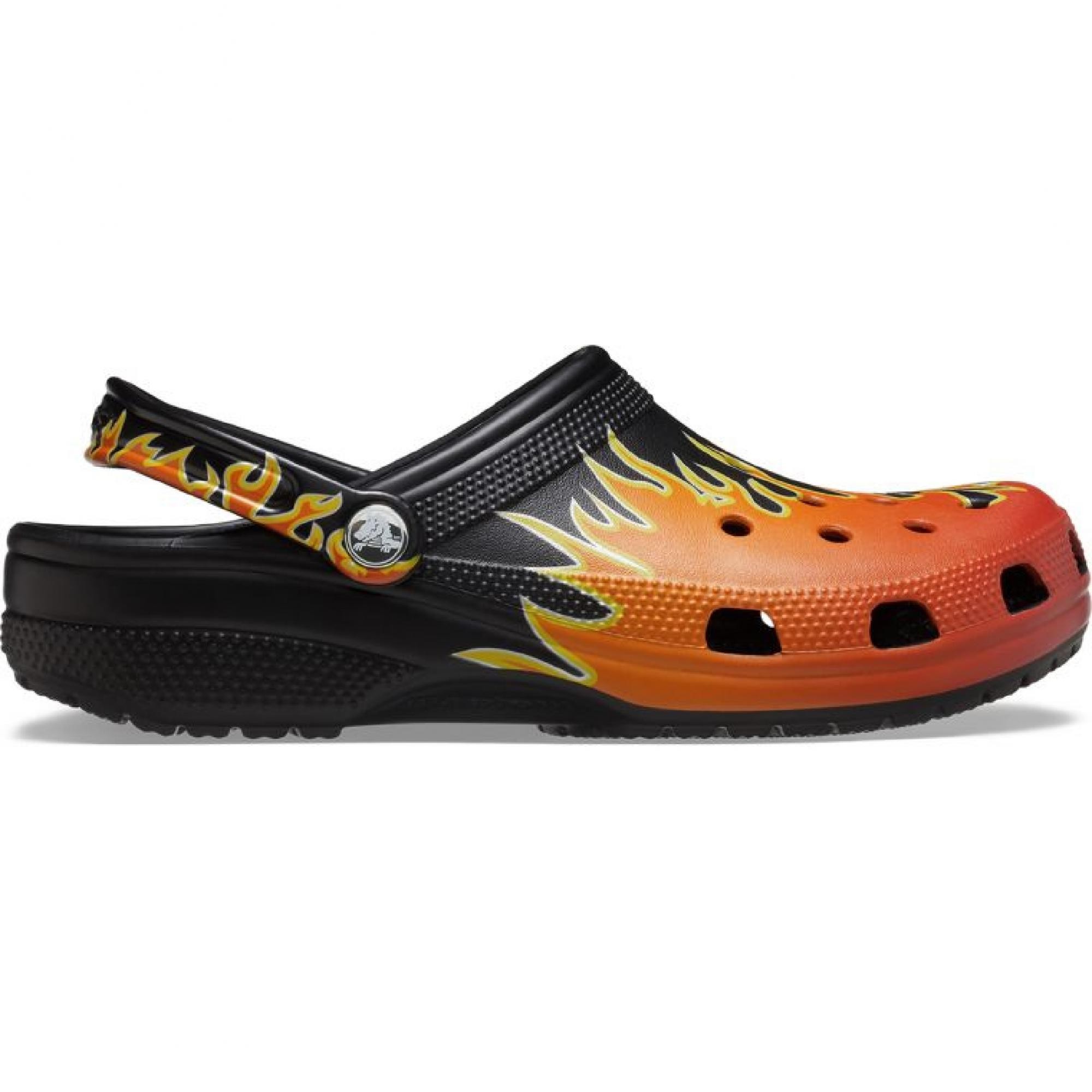 Crocs 211004 Classic Flames Clog-Kırmızı Unisex Terlik
