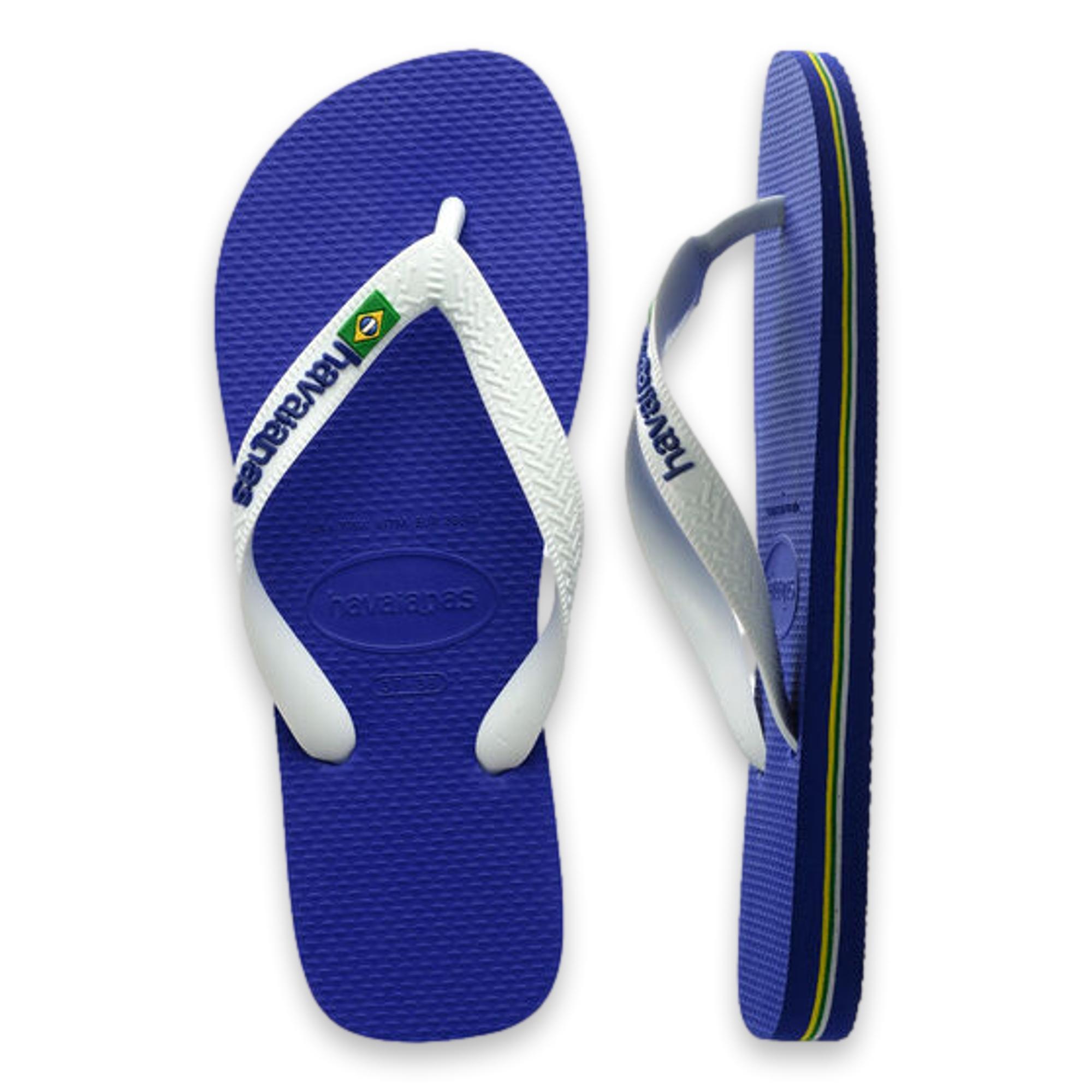 Havaianas 4110850 Brasil Logo Parmak Arası-Beyaz Unisex Terlik