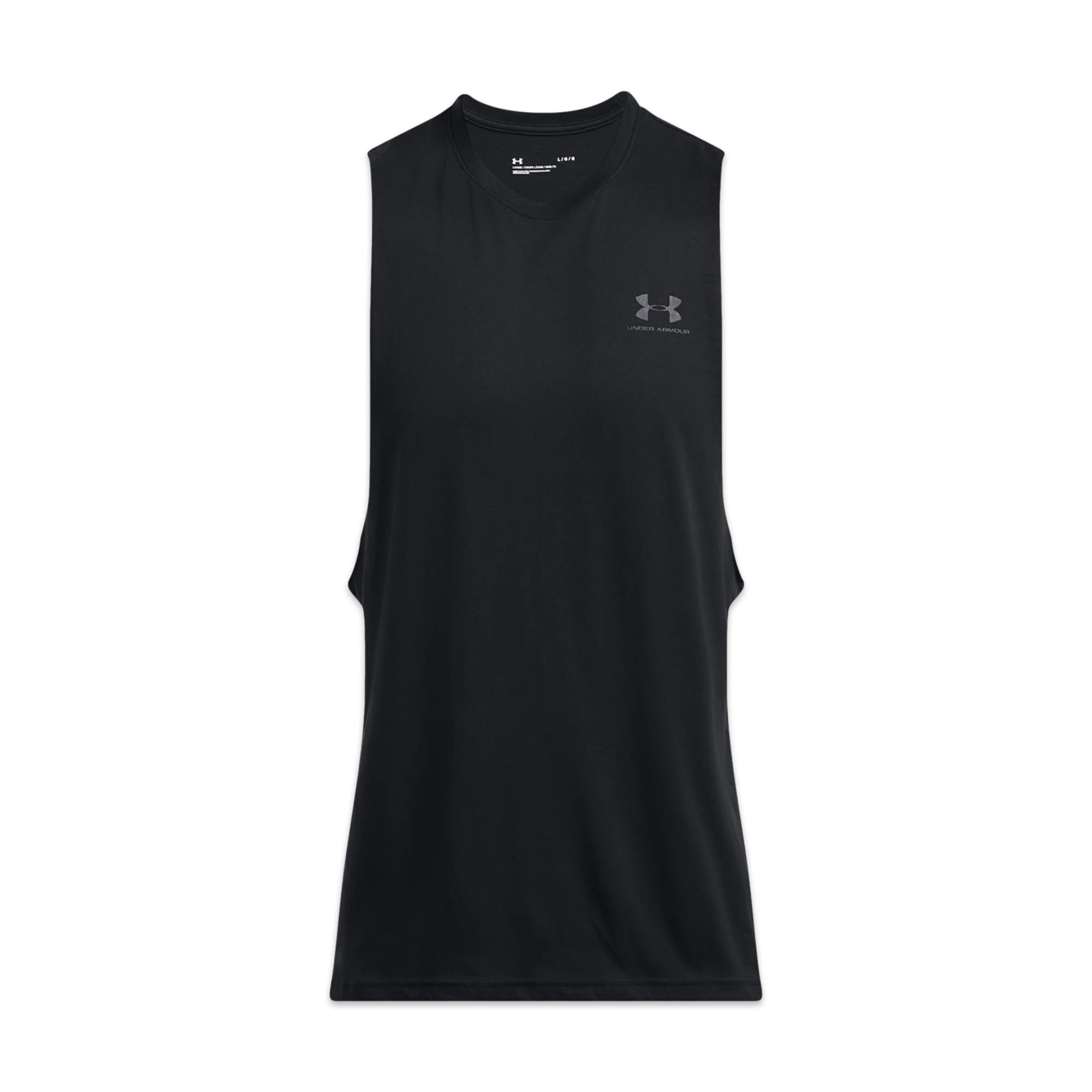 Under Armour 1329286 Ua Left Chest Cut Off Tank Erkek Atlet