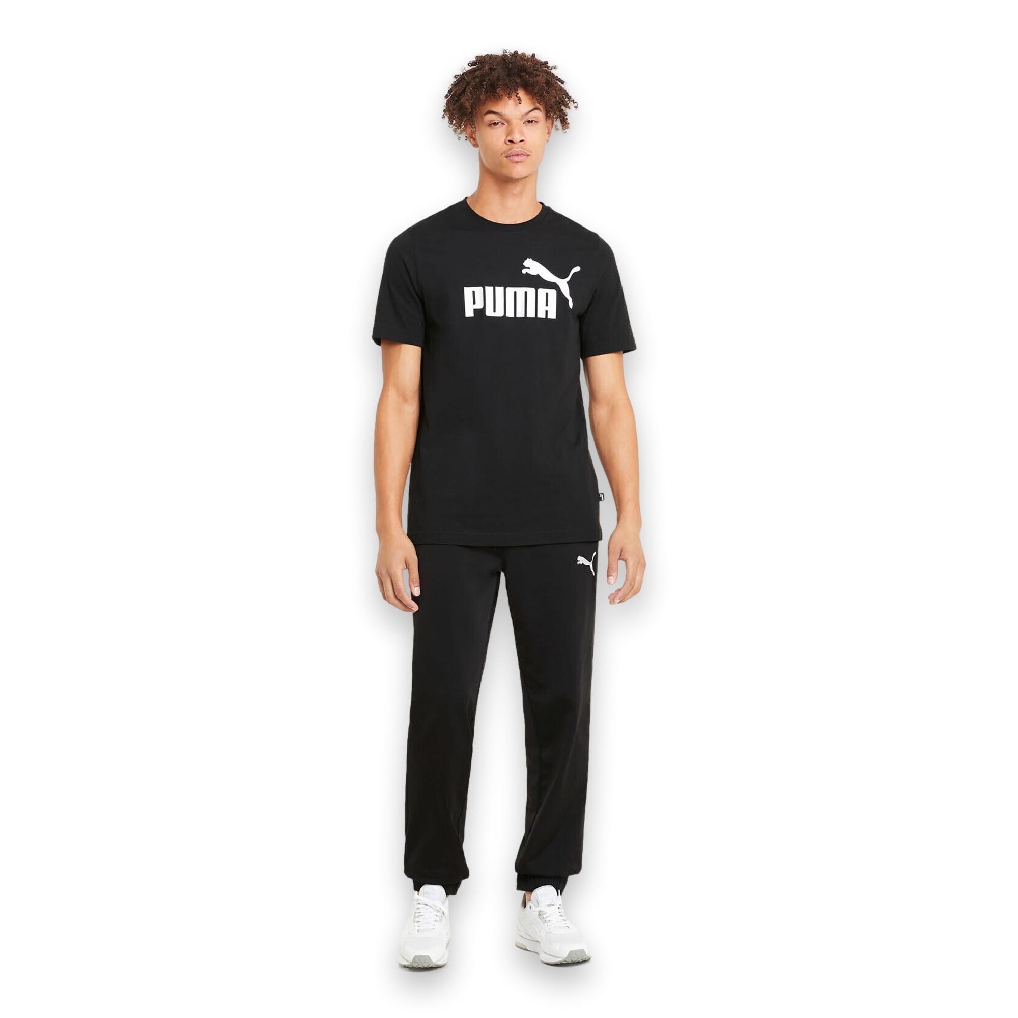 Puma 586666 Ess Logo Tee Erkek T-Shirt