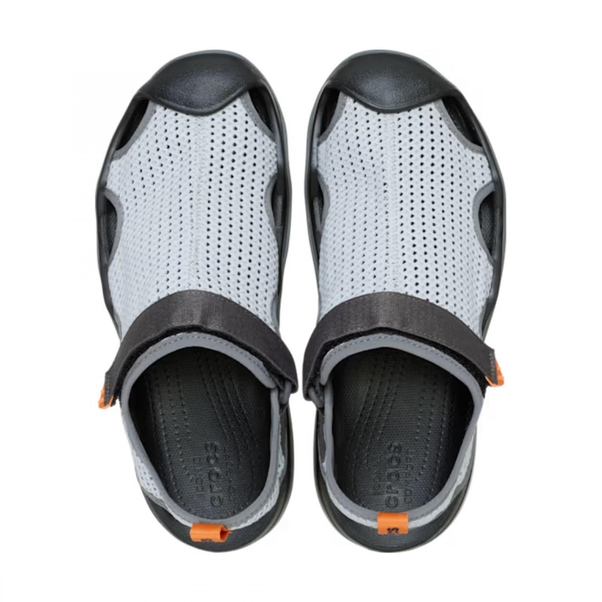 Crocs 211095 Swiftwater Prm1 Mesh Deck Sanda M-Turuncu Erkek Sandalet