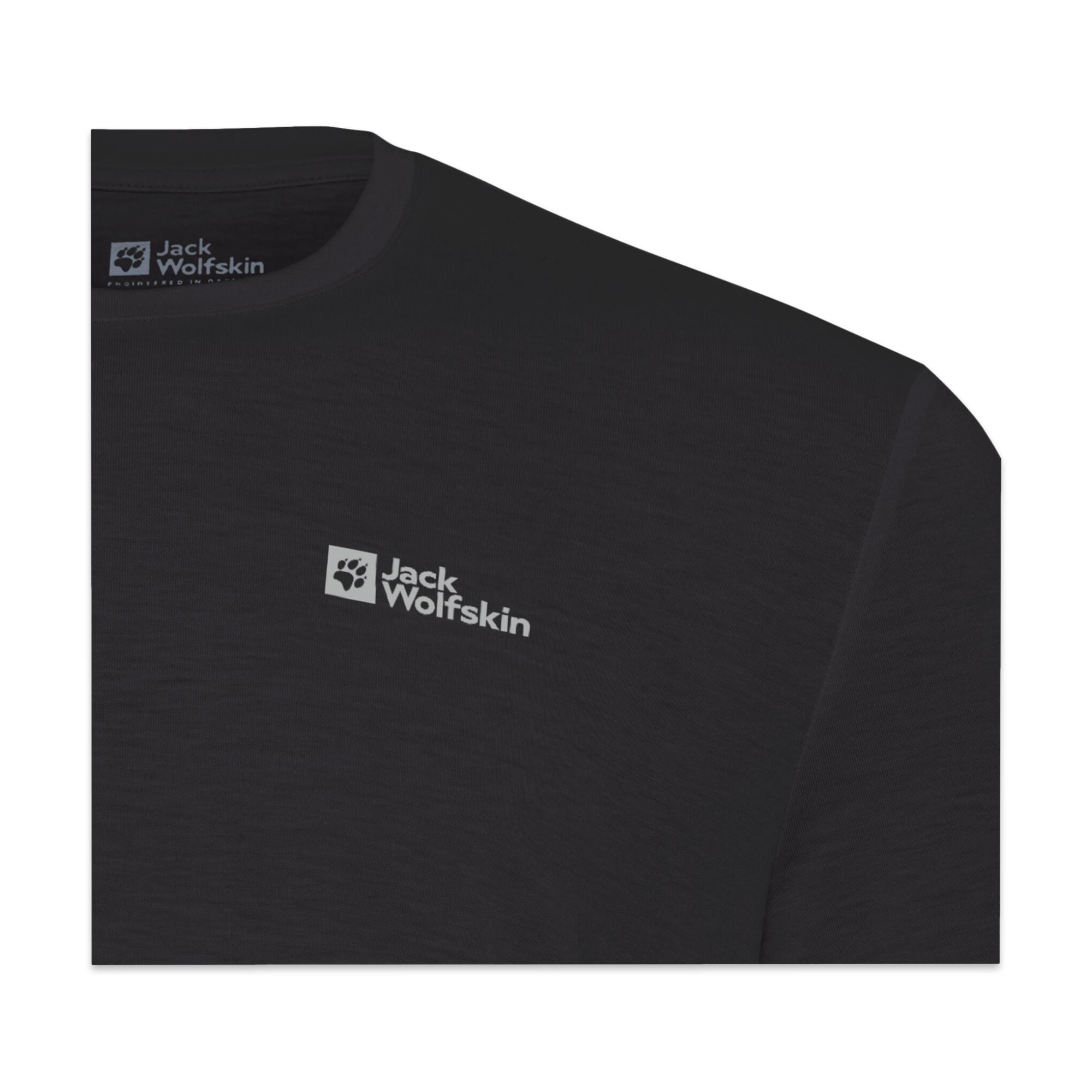 Jack Wolfskin A60291 Vonnan Ls T M Erkek T-Shirt